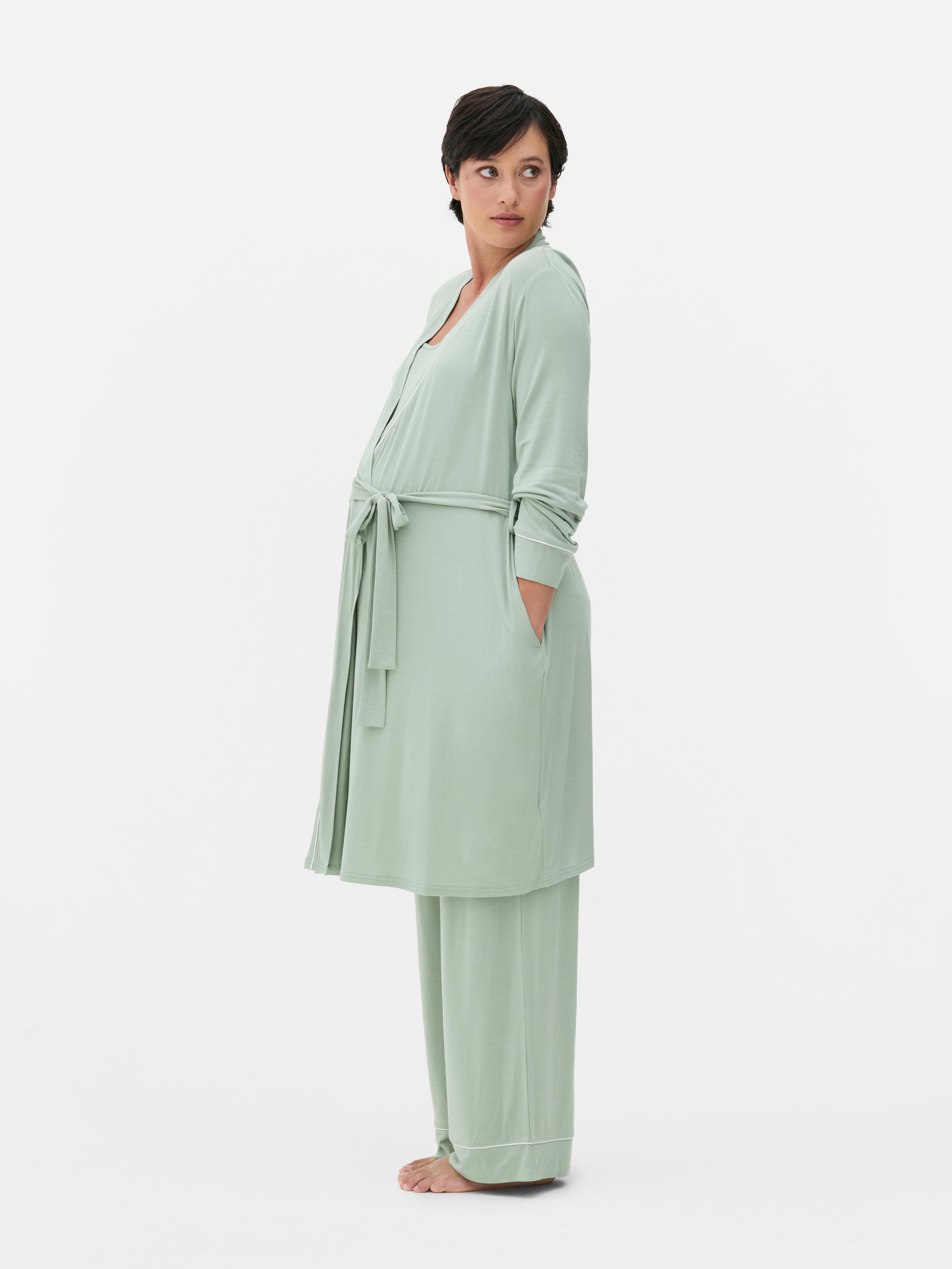 Vestaglia Premaman Pigiama E Vestaglia Vestaglia In Pile GRIGIO Kiabi