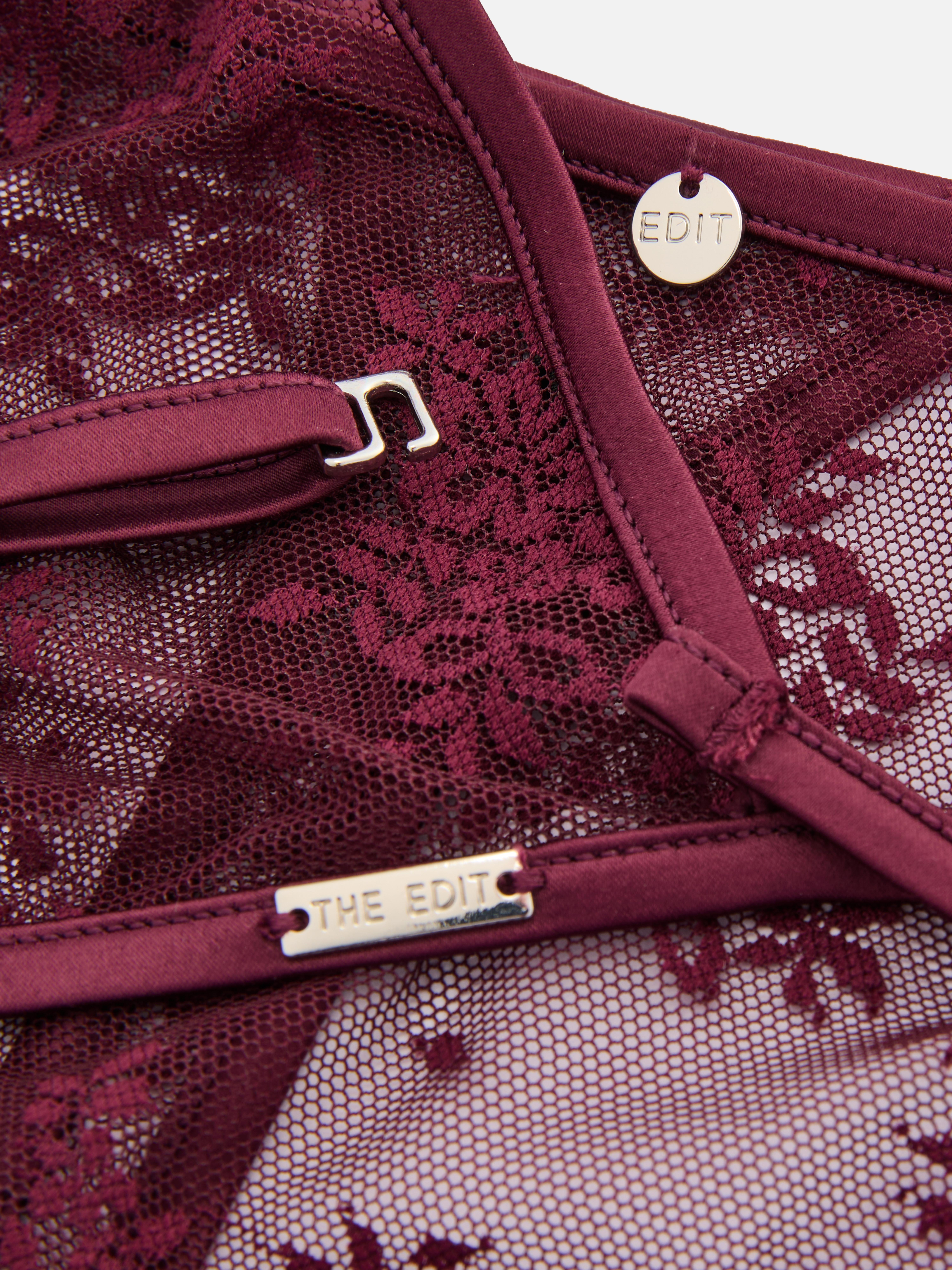 Lingerieset met kant The Edit