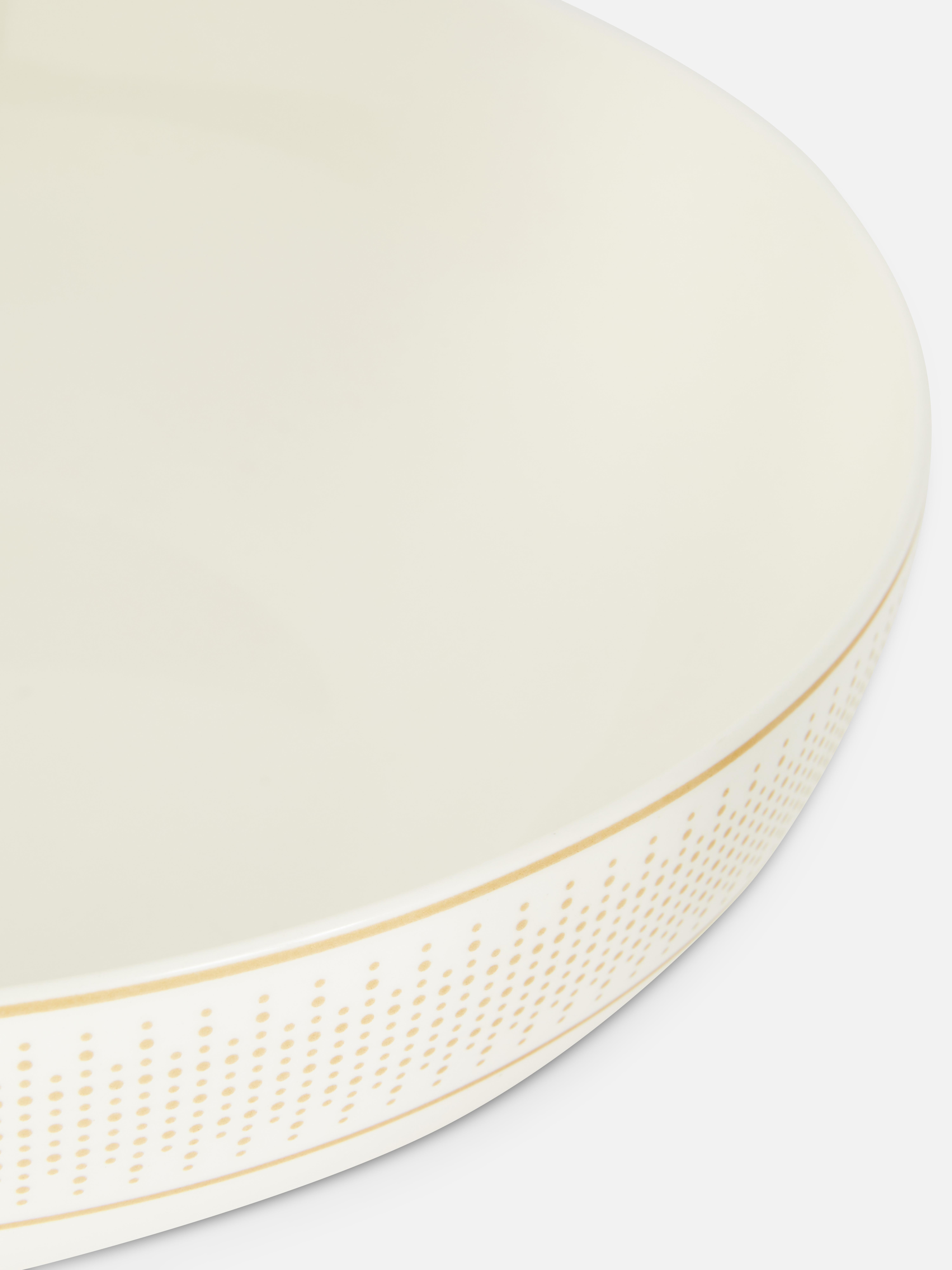 The Edit Spottted Serving Bowl