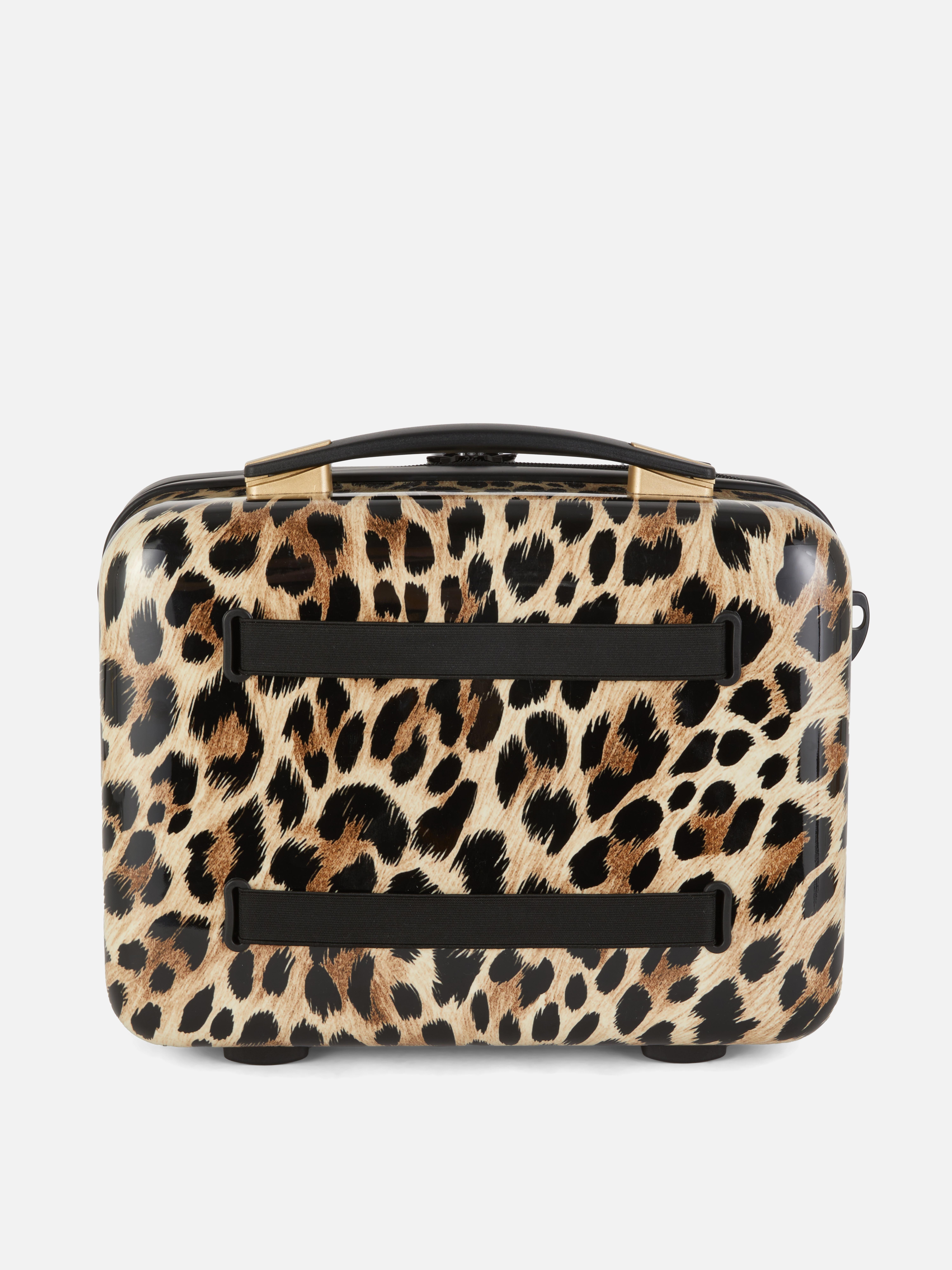 „It Luggage“ Hartschalenkosmetikkoffer mit Leopardenmuster