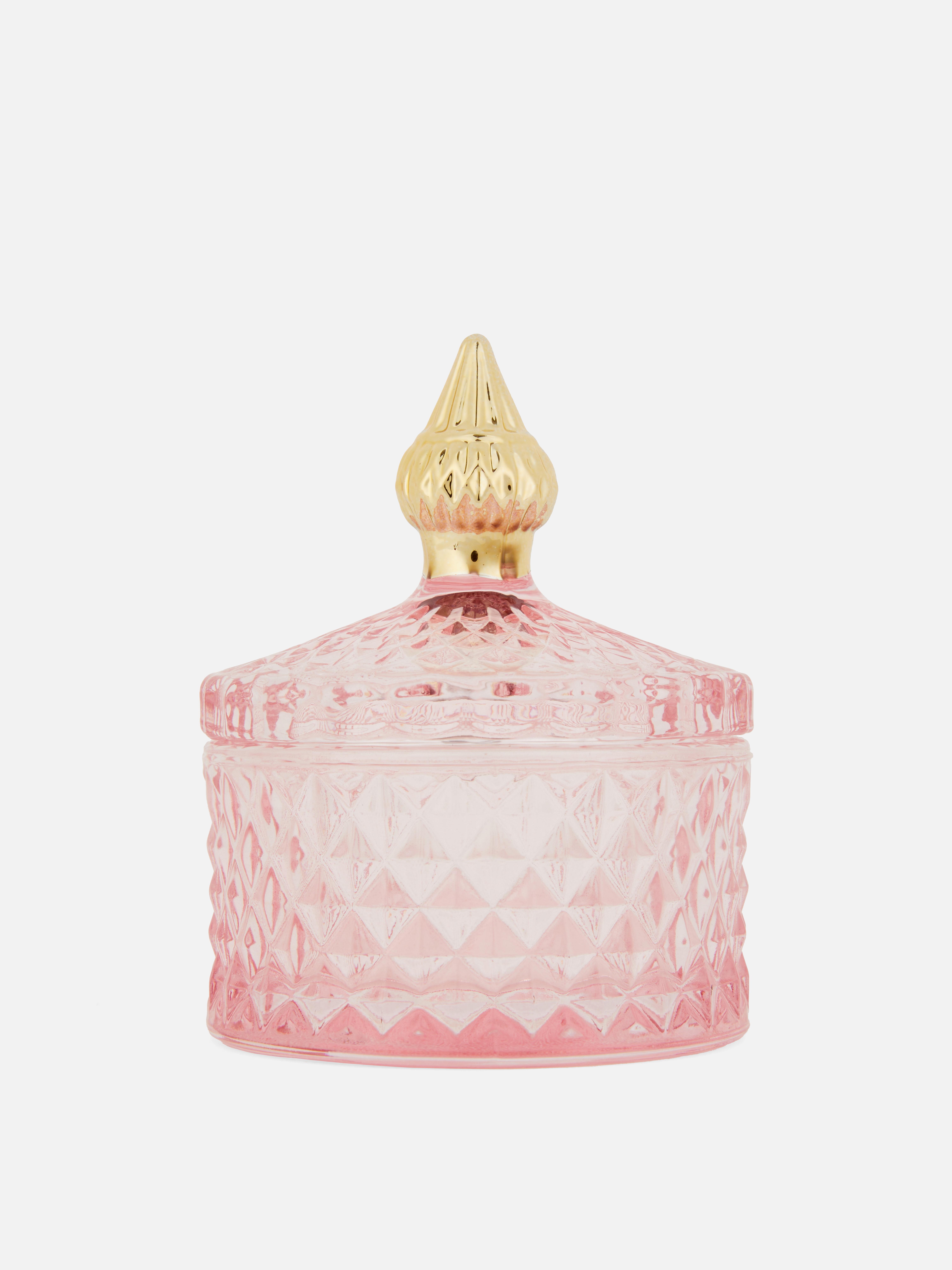 Boîte à breloques en verre