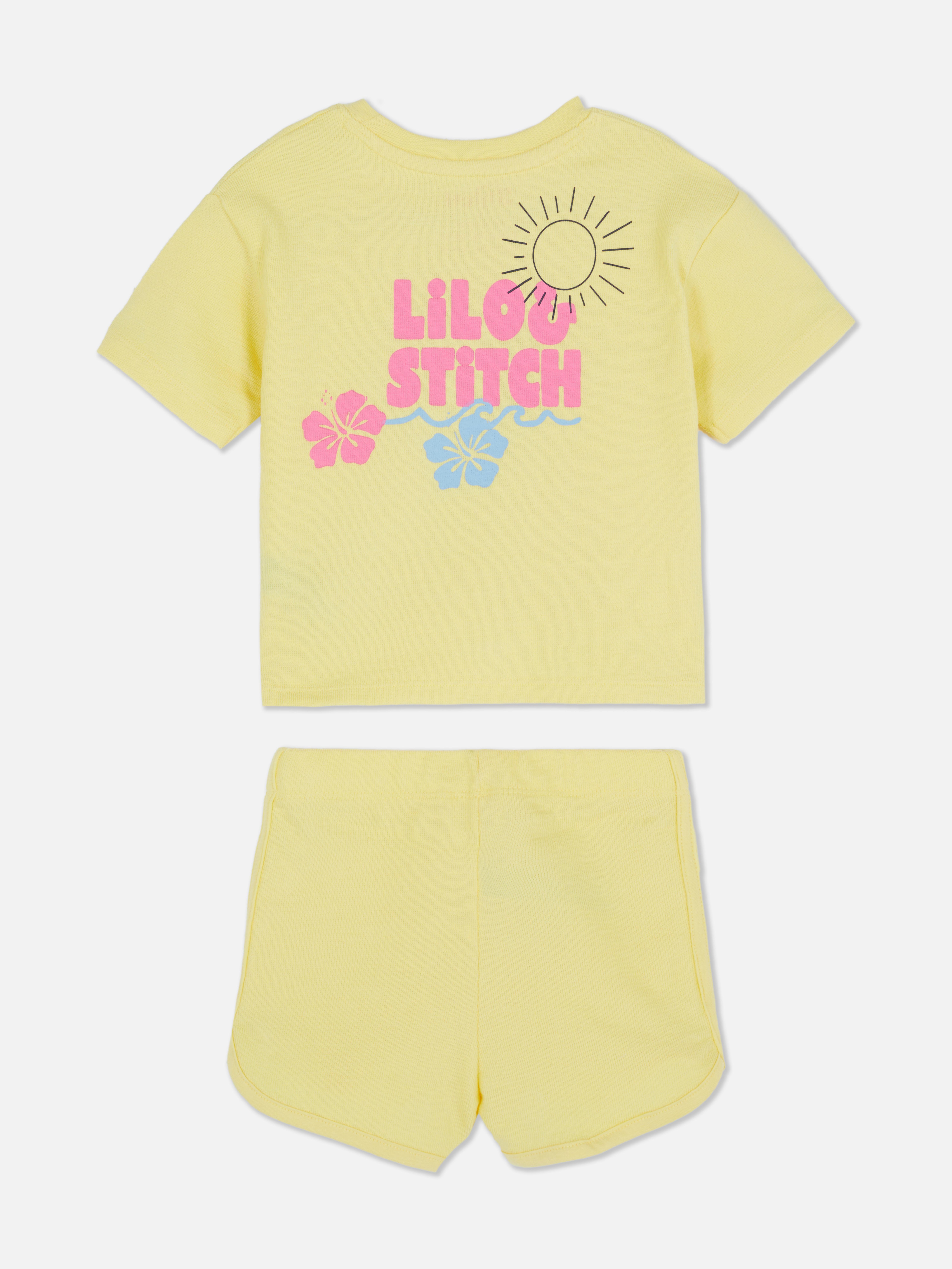 Set van T-shirt en short Disney's Stitch