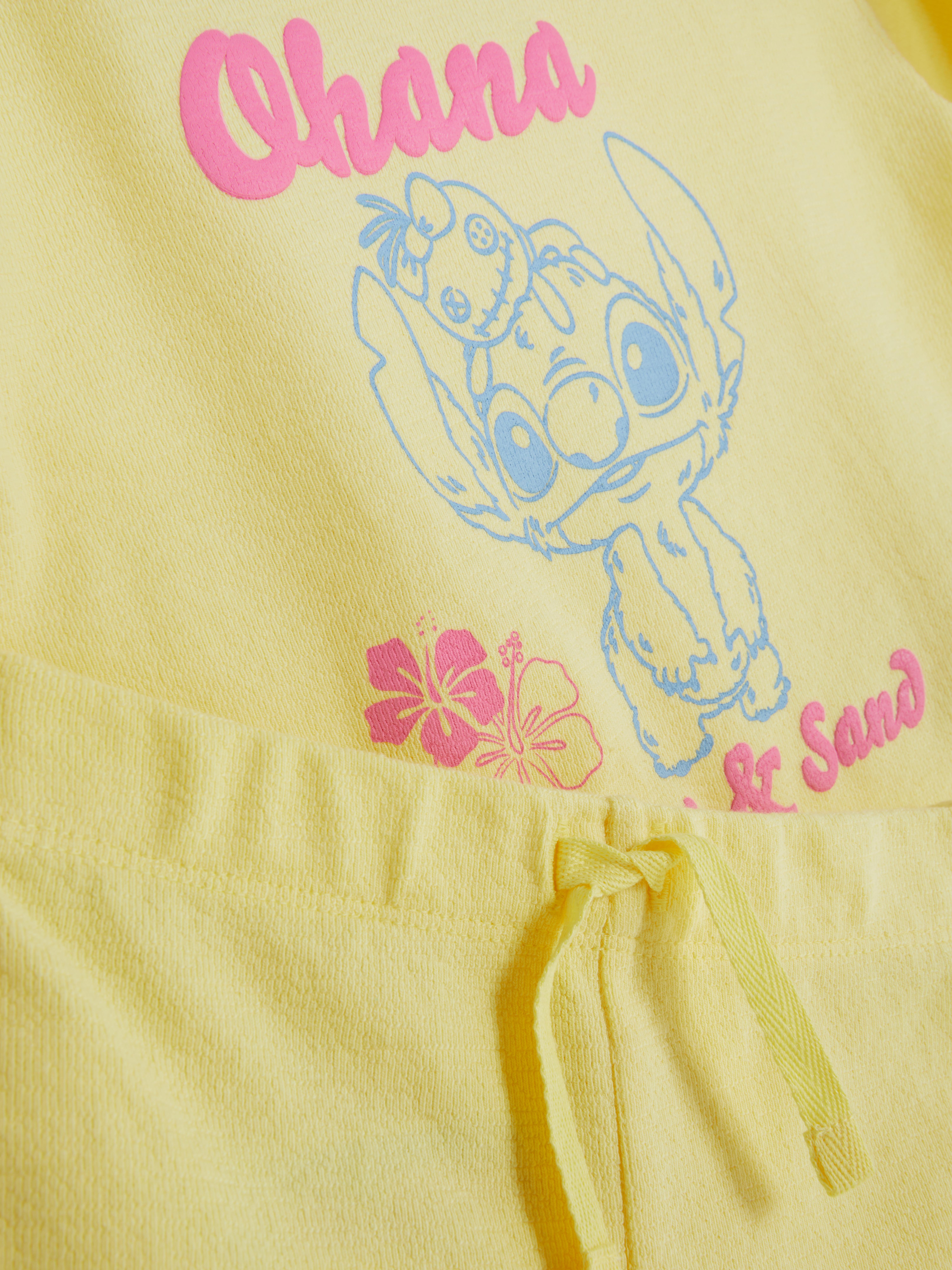 Set van T-shirt en short Disney's Stitch