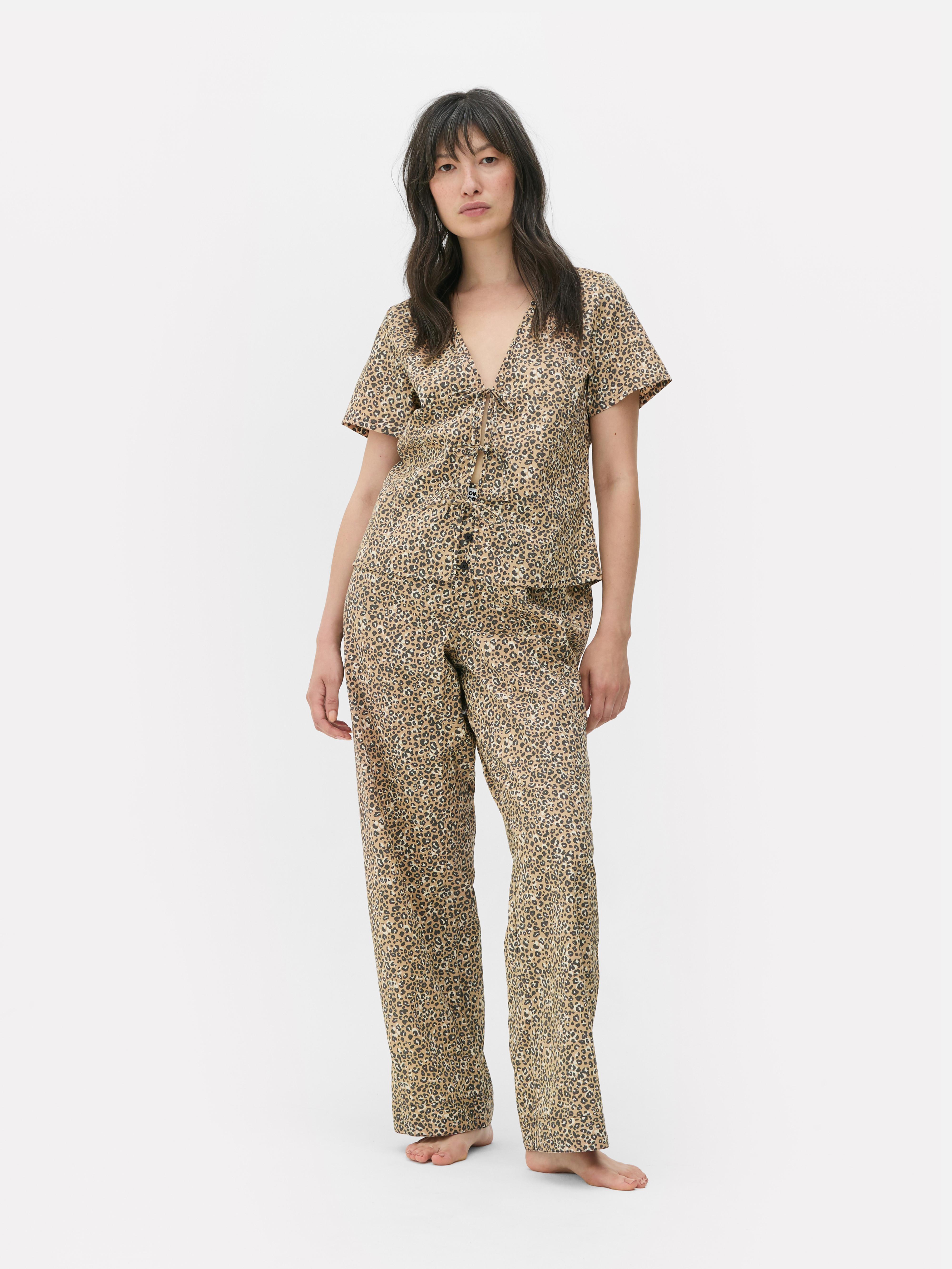 Pijama Love To Lounge leopardo atar