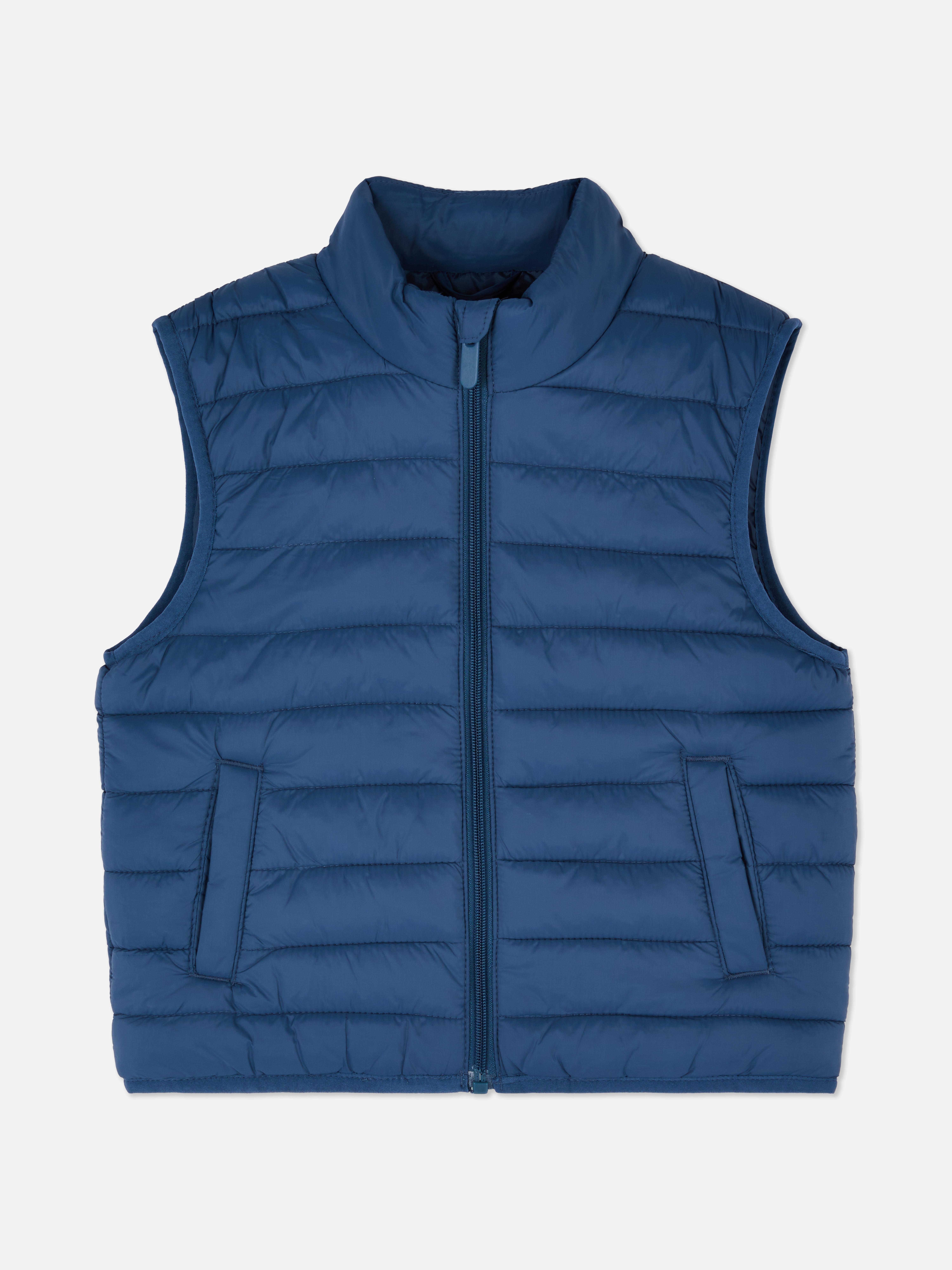 Veste sans manches zippée