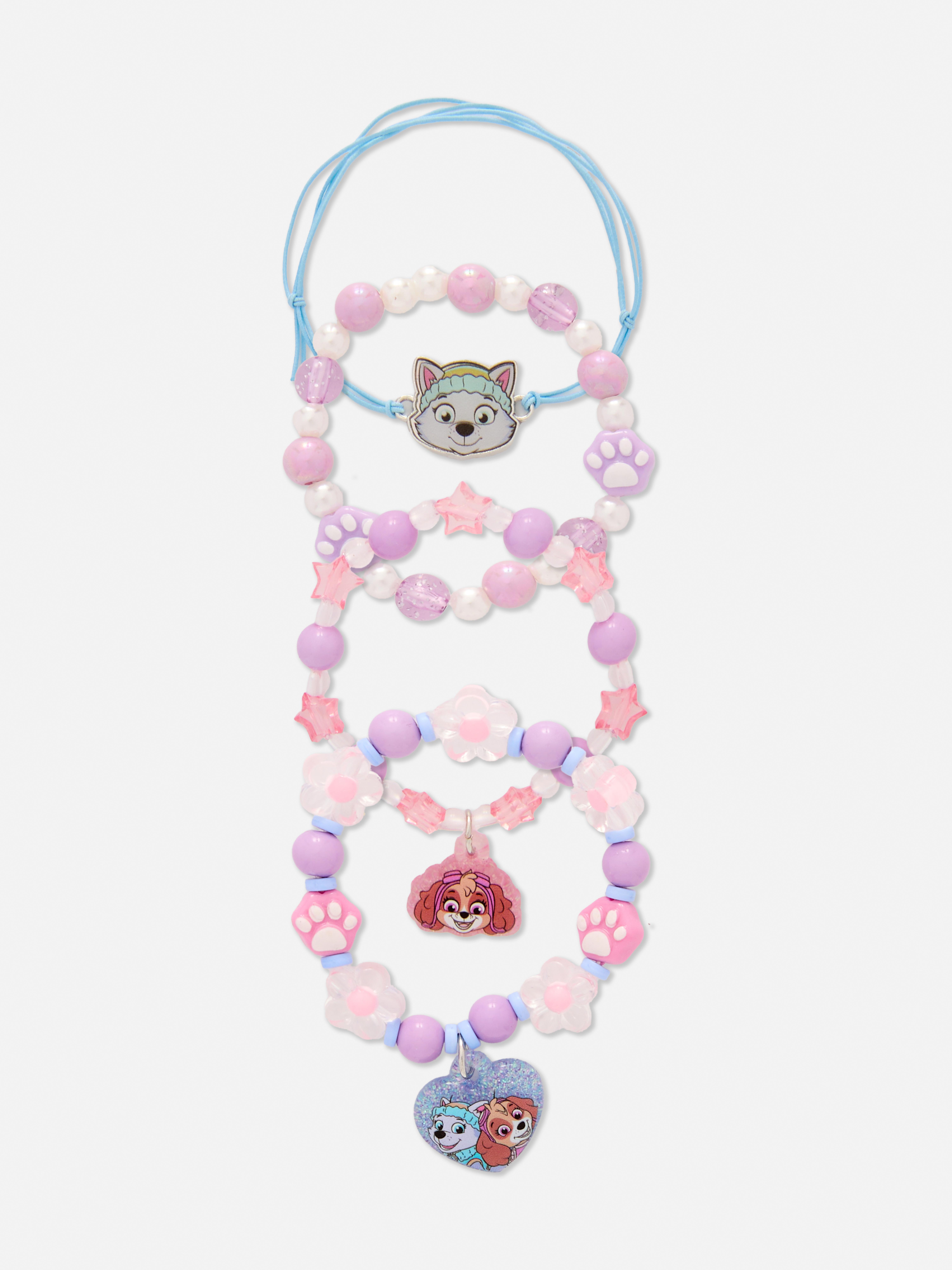 4-Pack Paw Patrol Bracelets