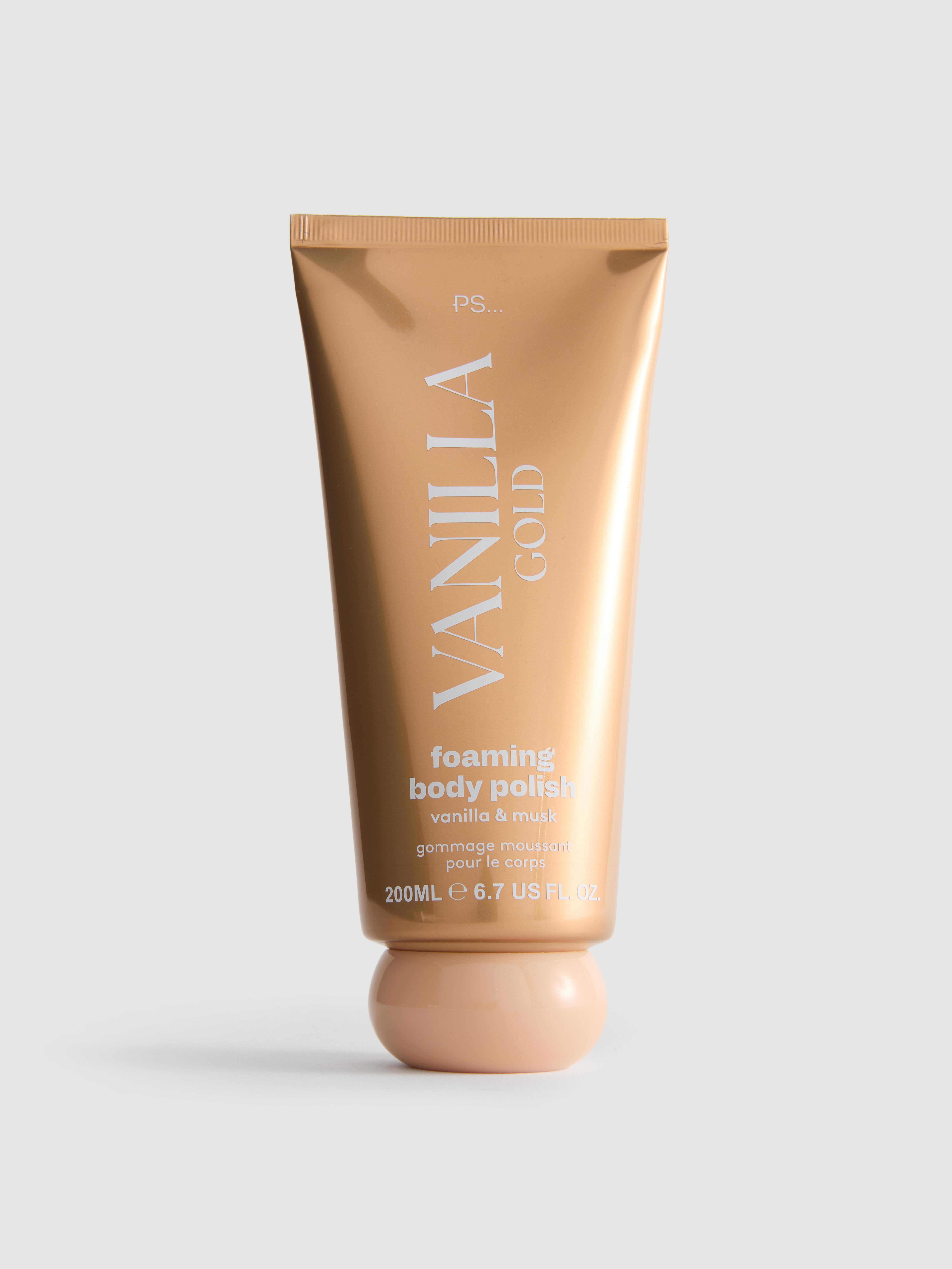 PS... Vanilla and Musk Foam Body Scrub