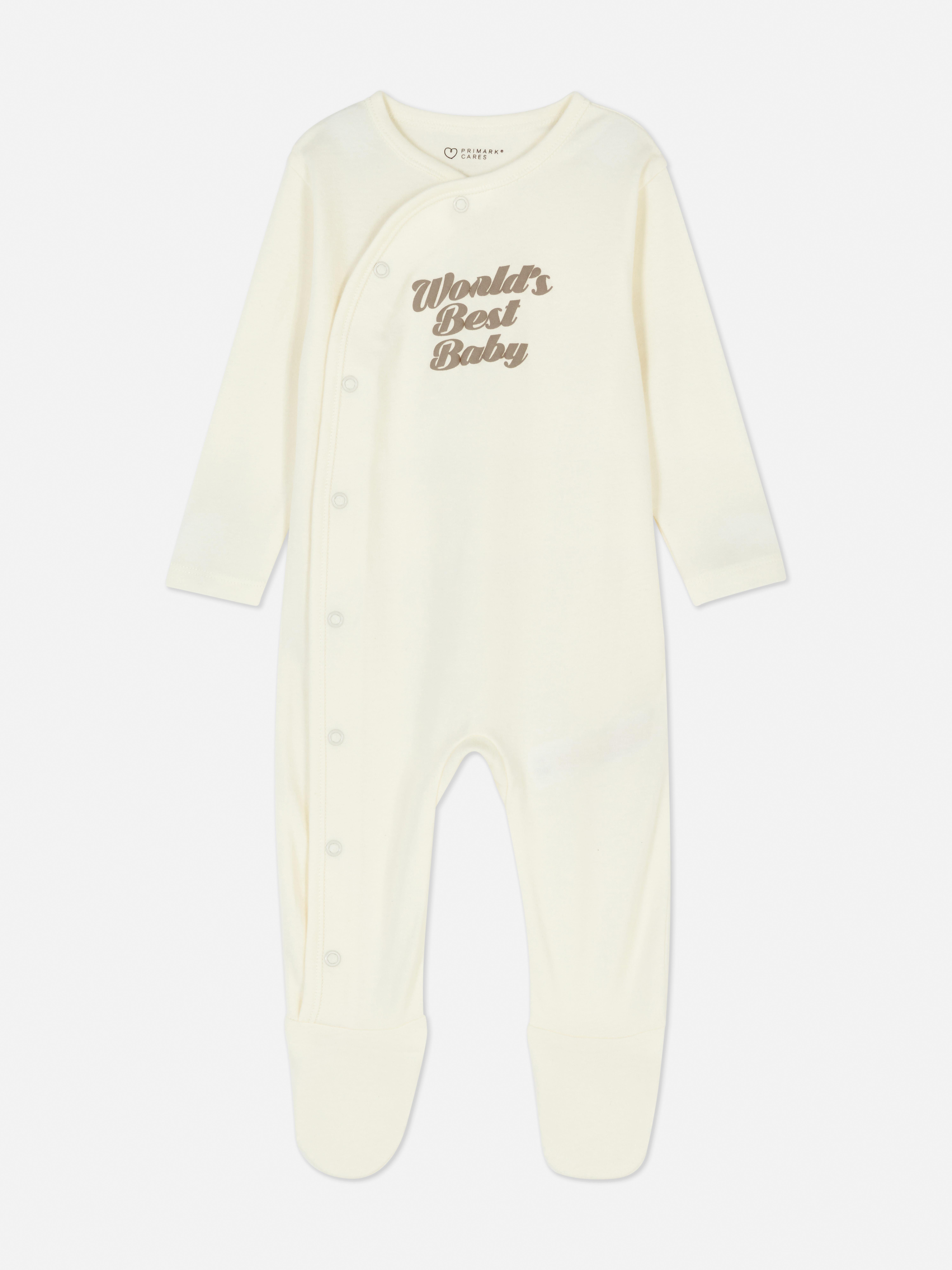 World’s Best Baby Newborn Wrap Sleepsuit