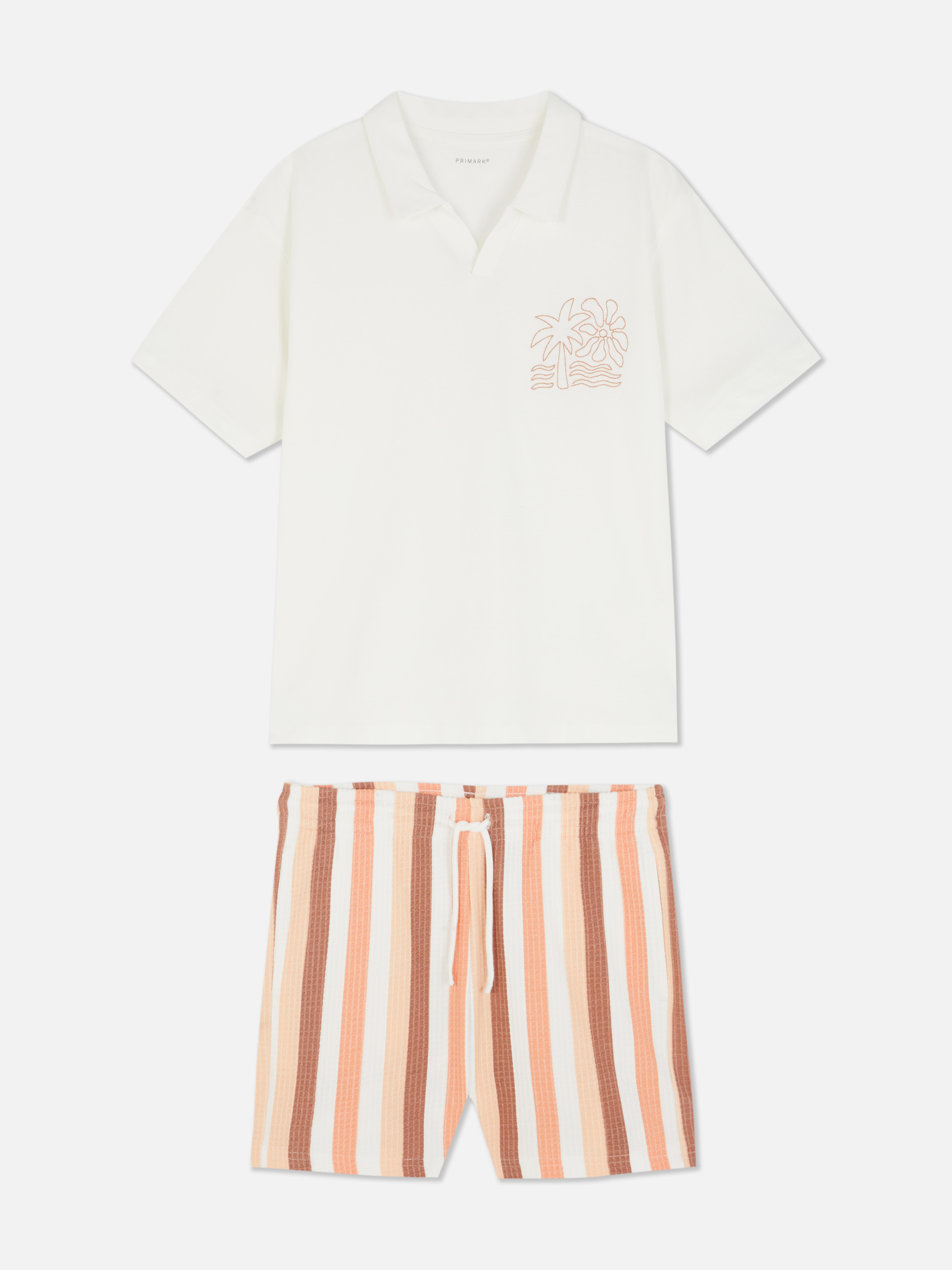 Stacey Solomon Polo Shirt and Shorts