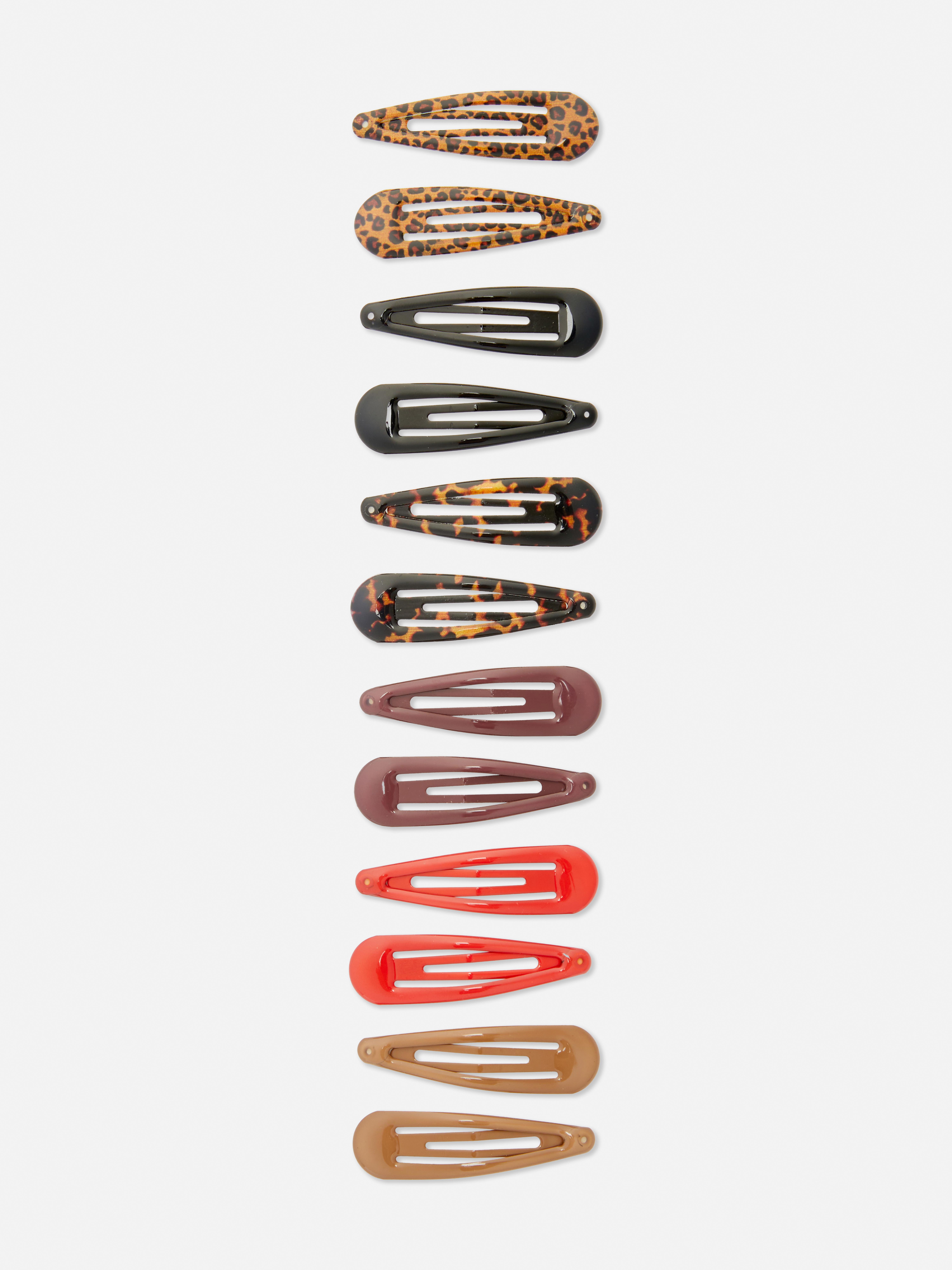 Diverse haarspeldjes, set van 12