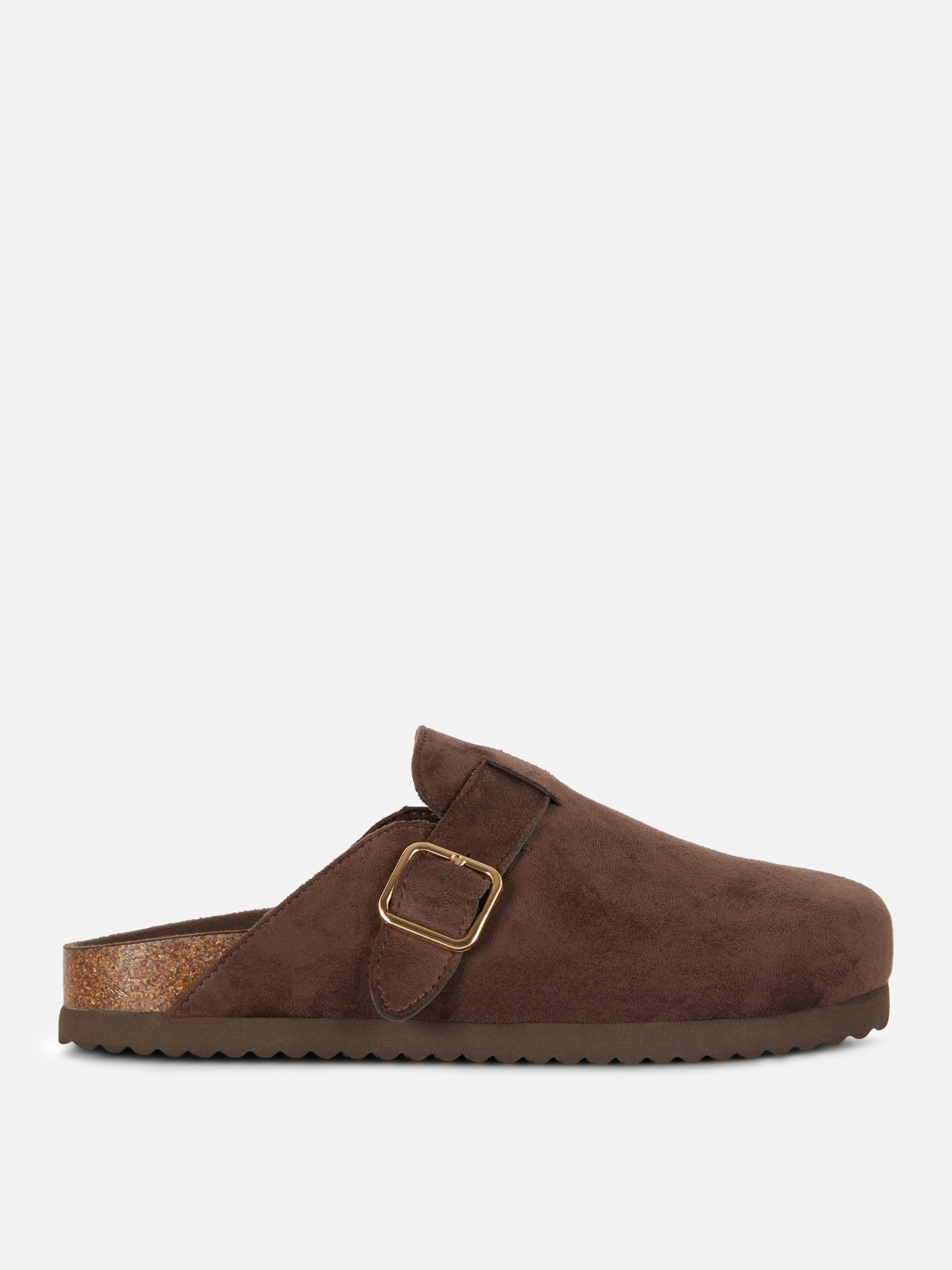 Buckle Clogs Chocolate