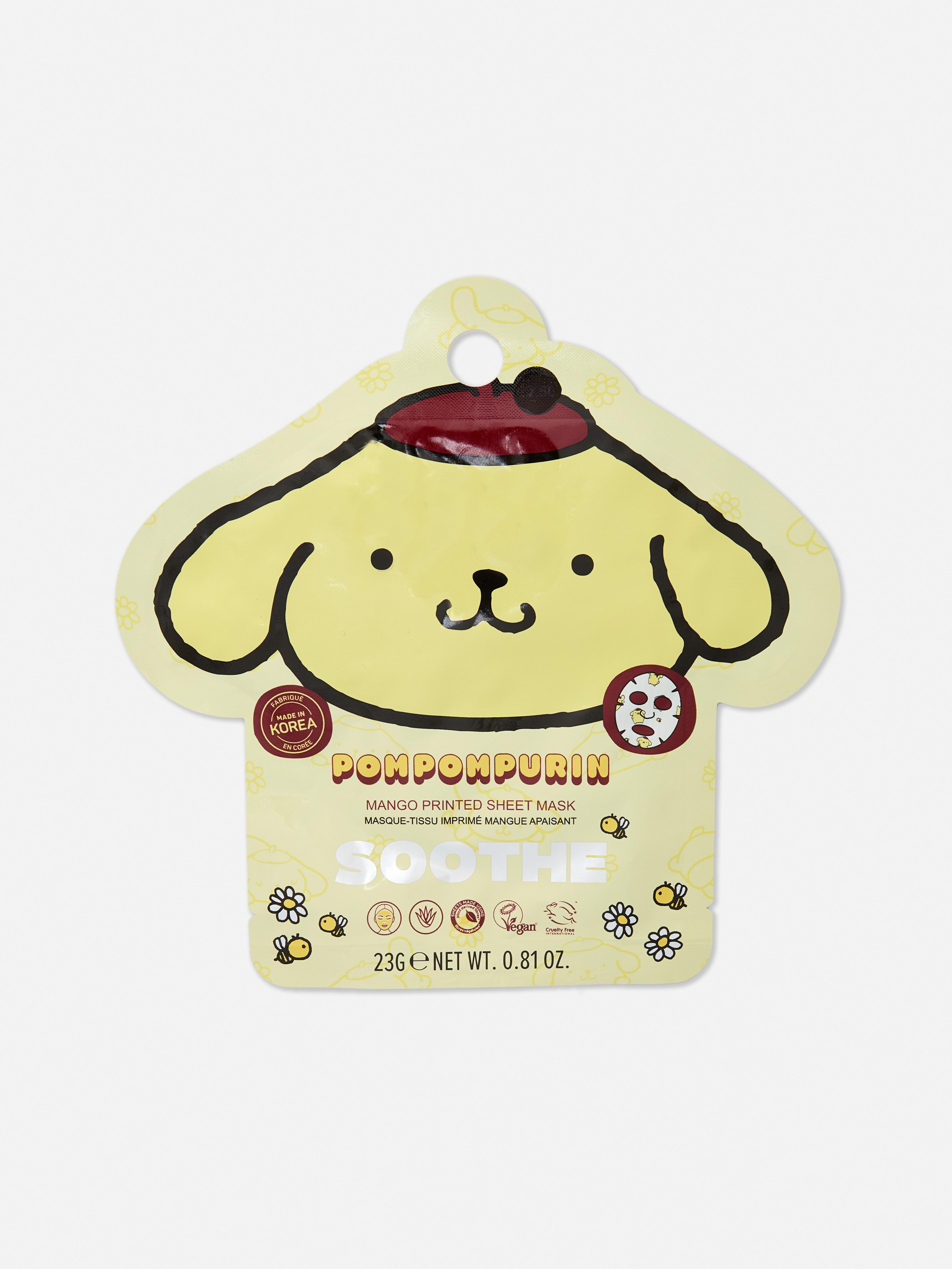 Hello Kitty Pompompurin Sheet Mask