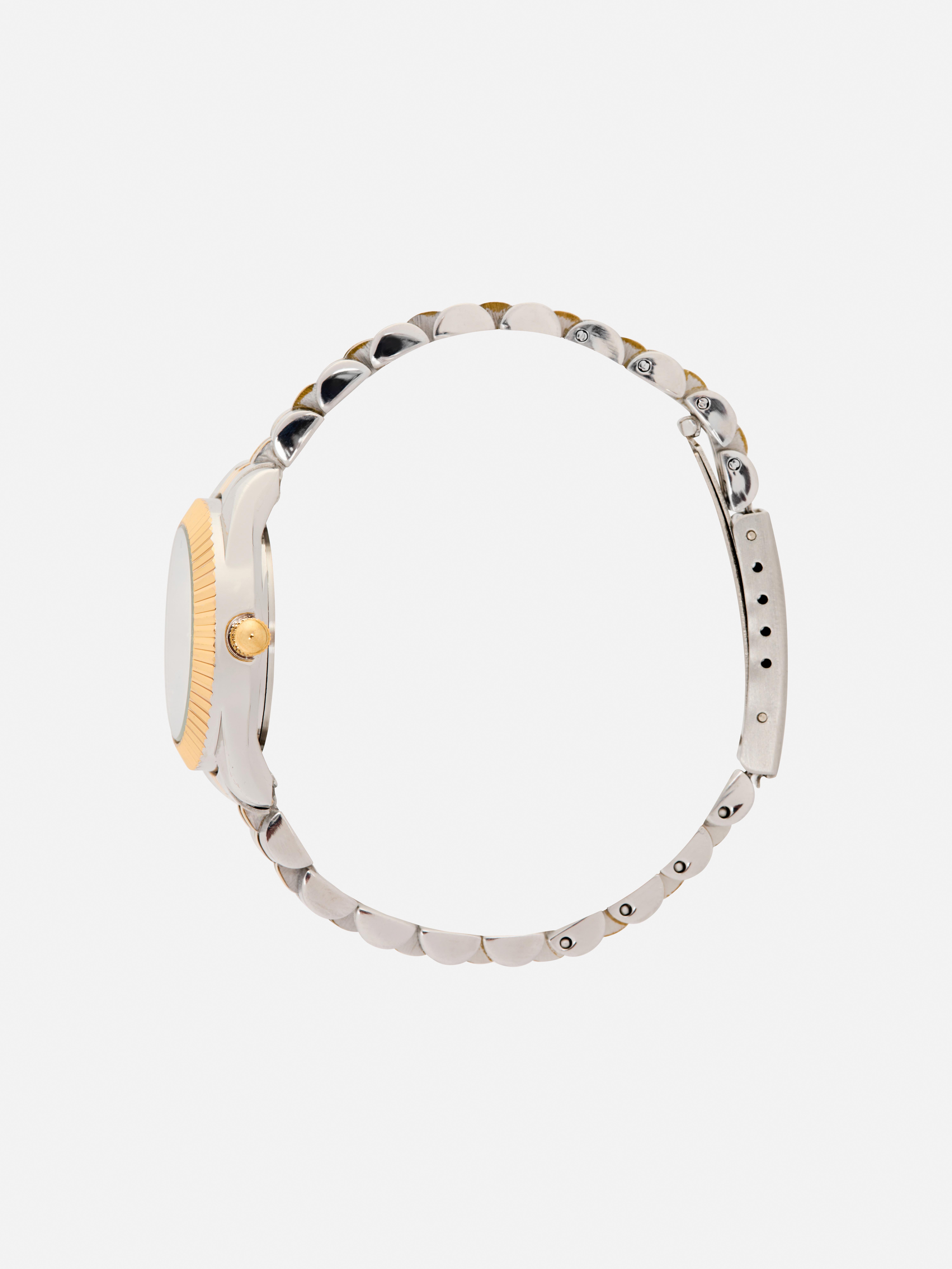 Metalen horloge The Edit