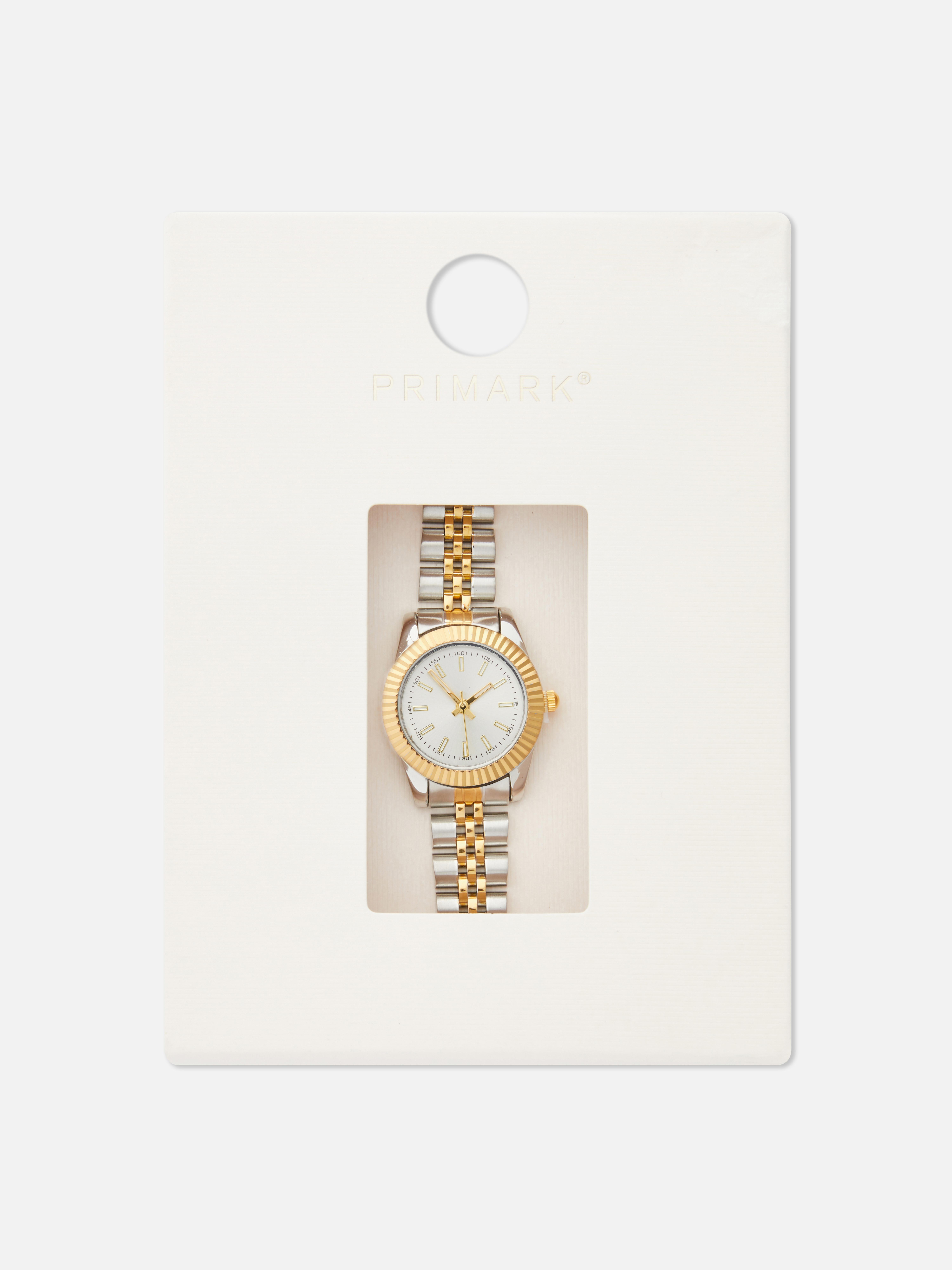 Metalen horloge The Edit