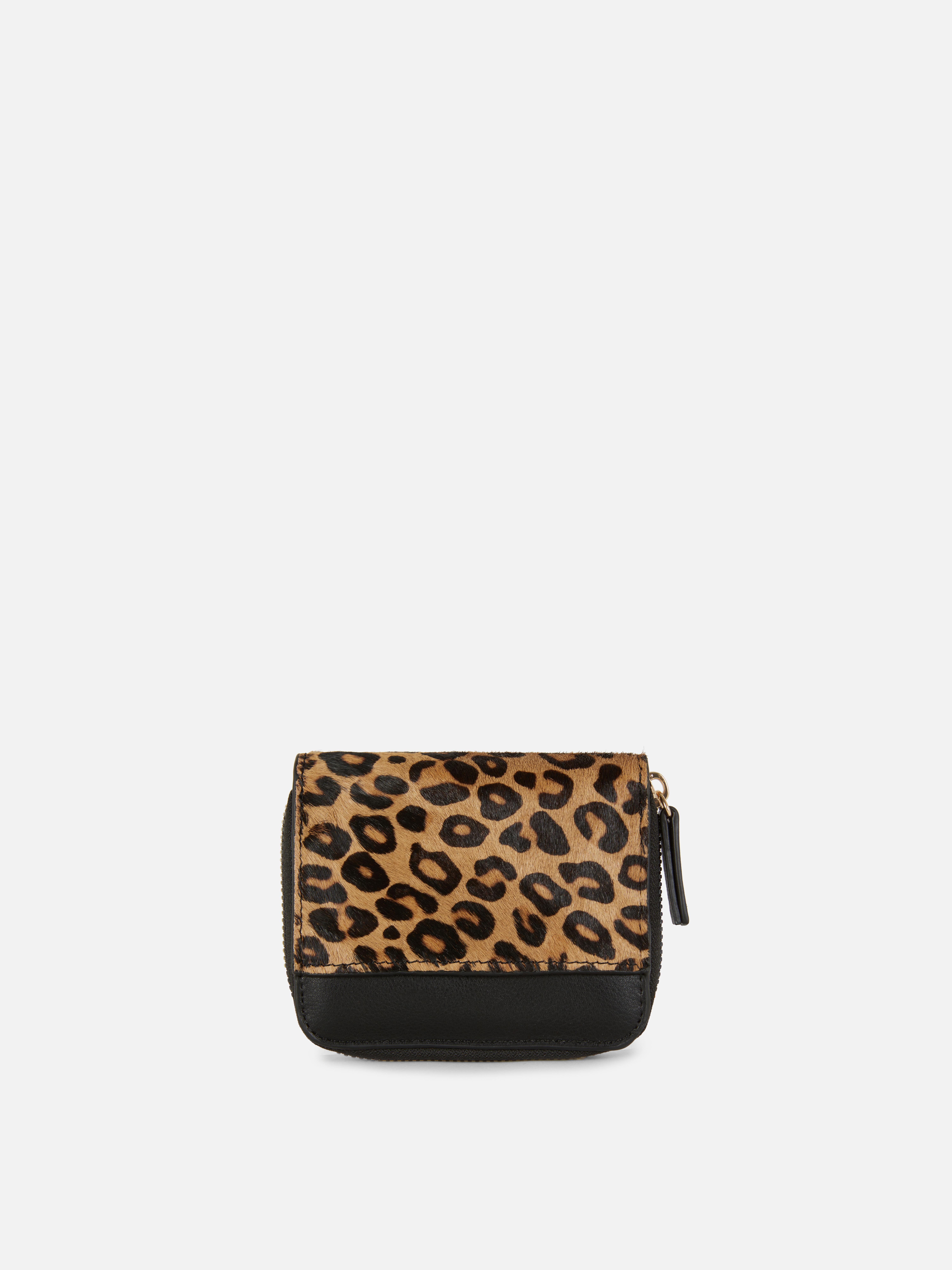 Peňaženka s leopardím vzorom