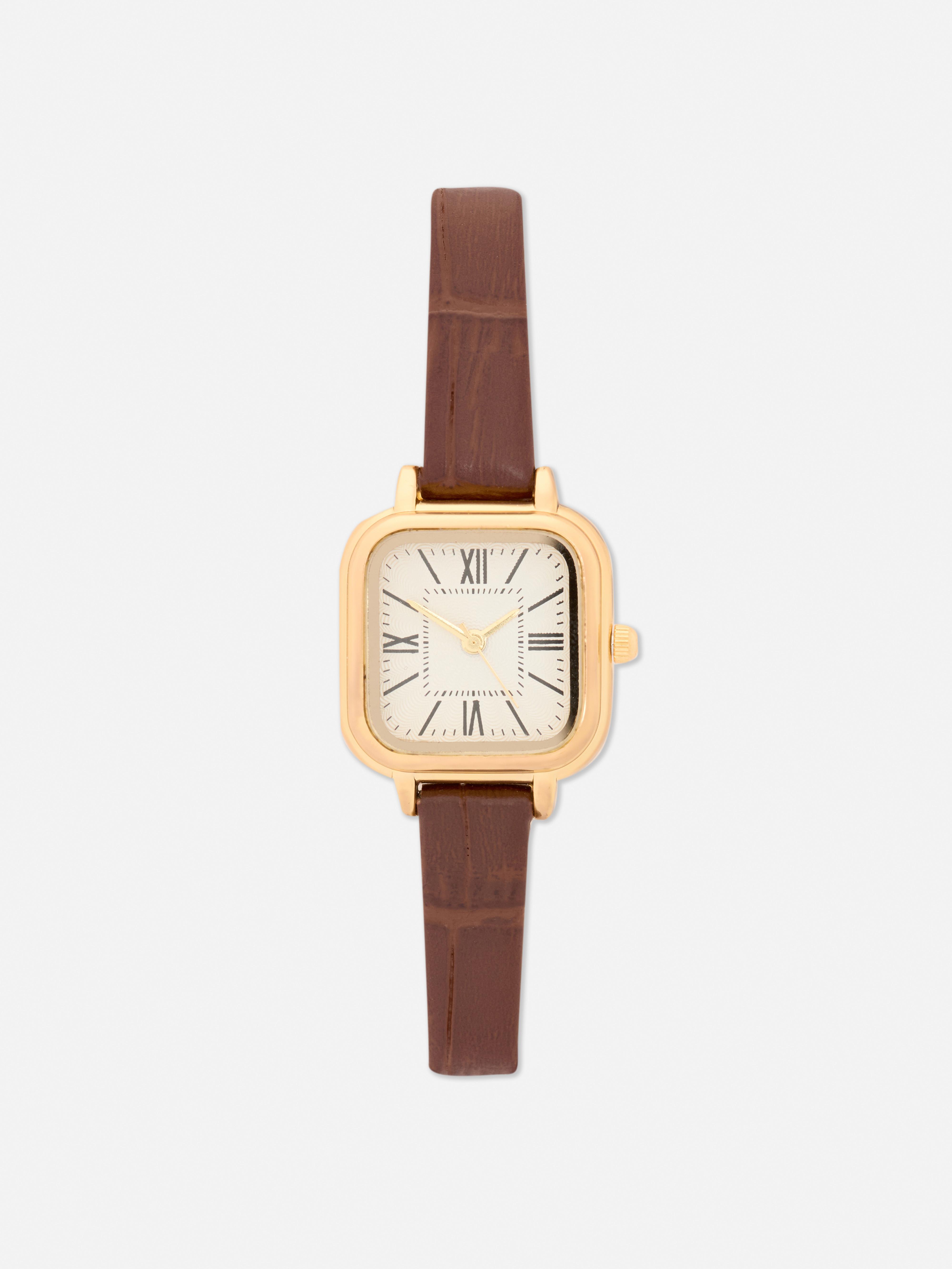 „The Edit“ Armbanduhr aus PU