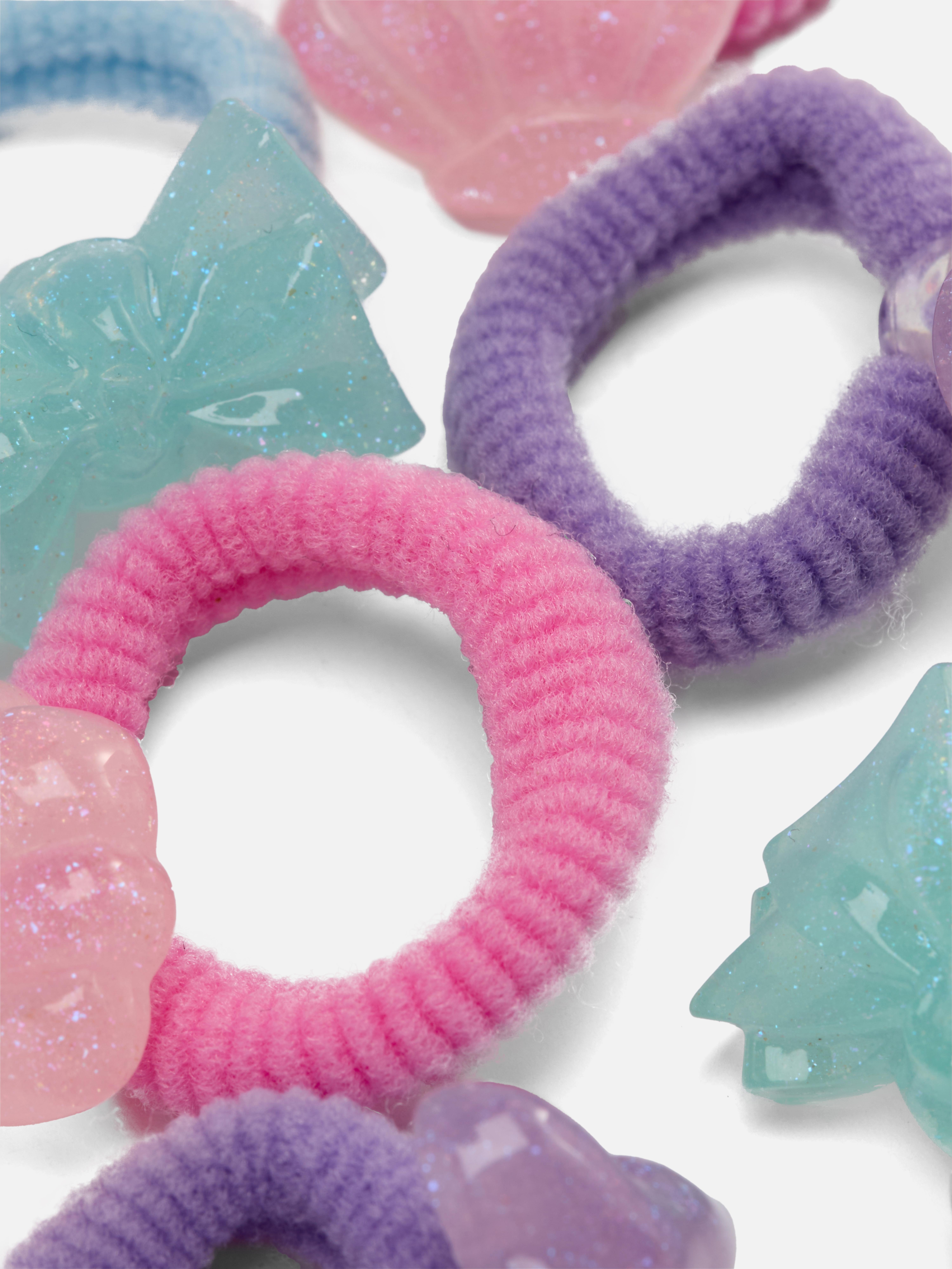 Pack de 6 coleteros elásticos para el pelo