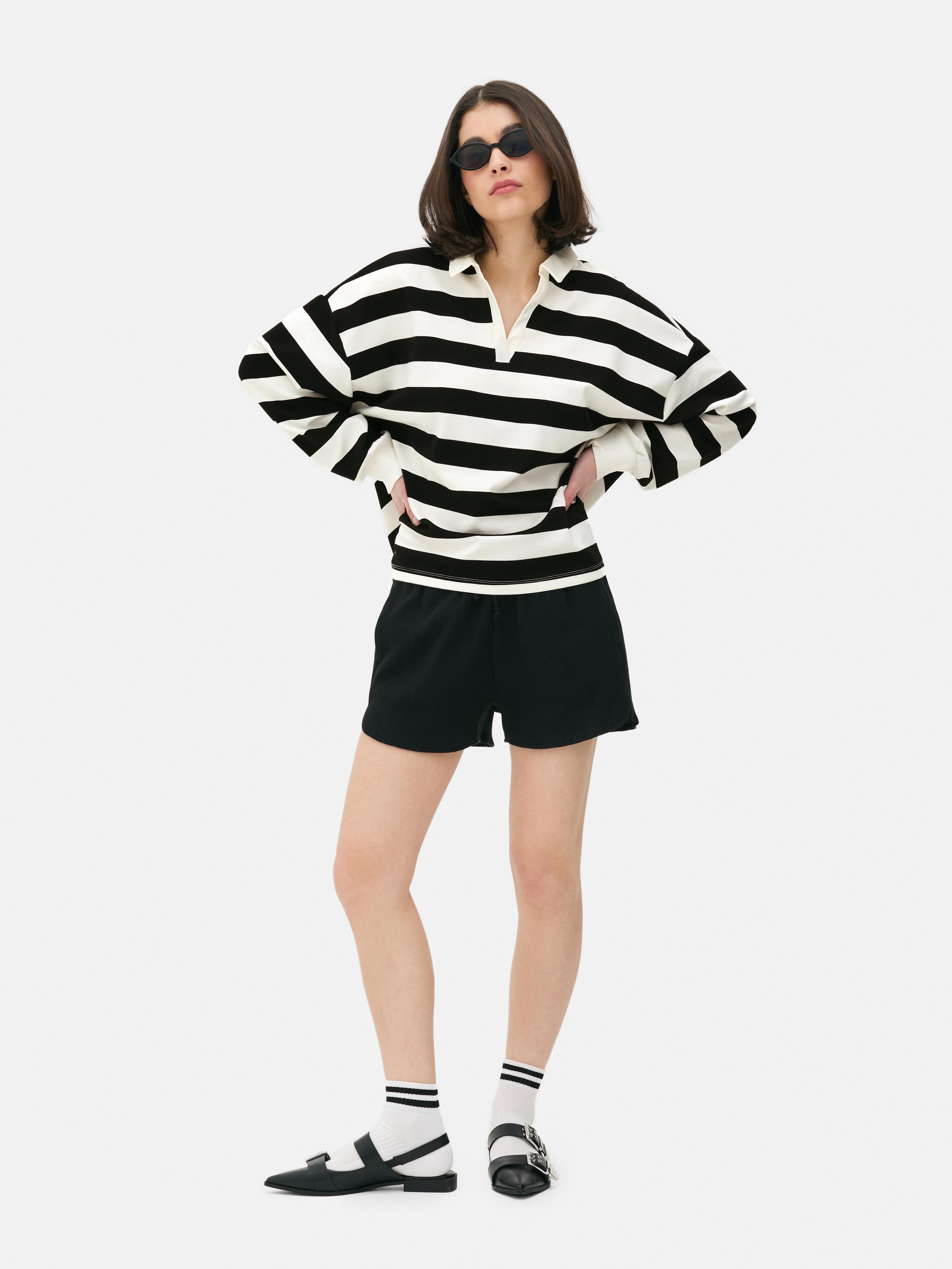 Slouchy Rugby Sweatshirt