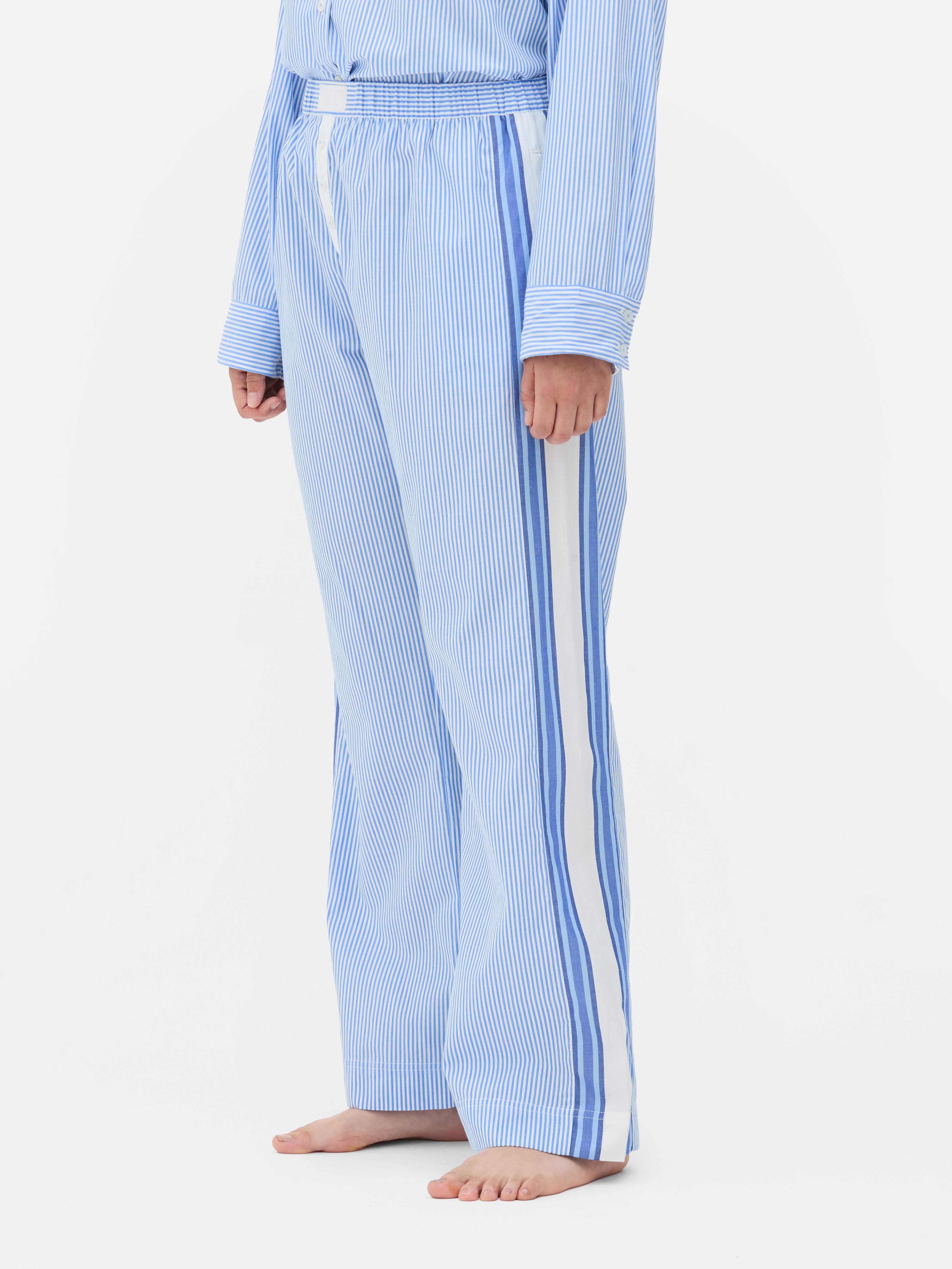 Bas de pyjama à rayures