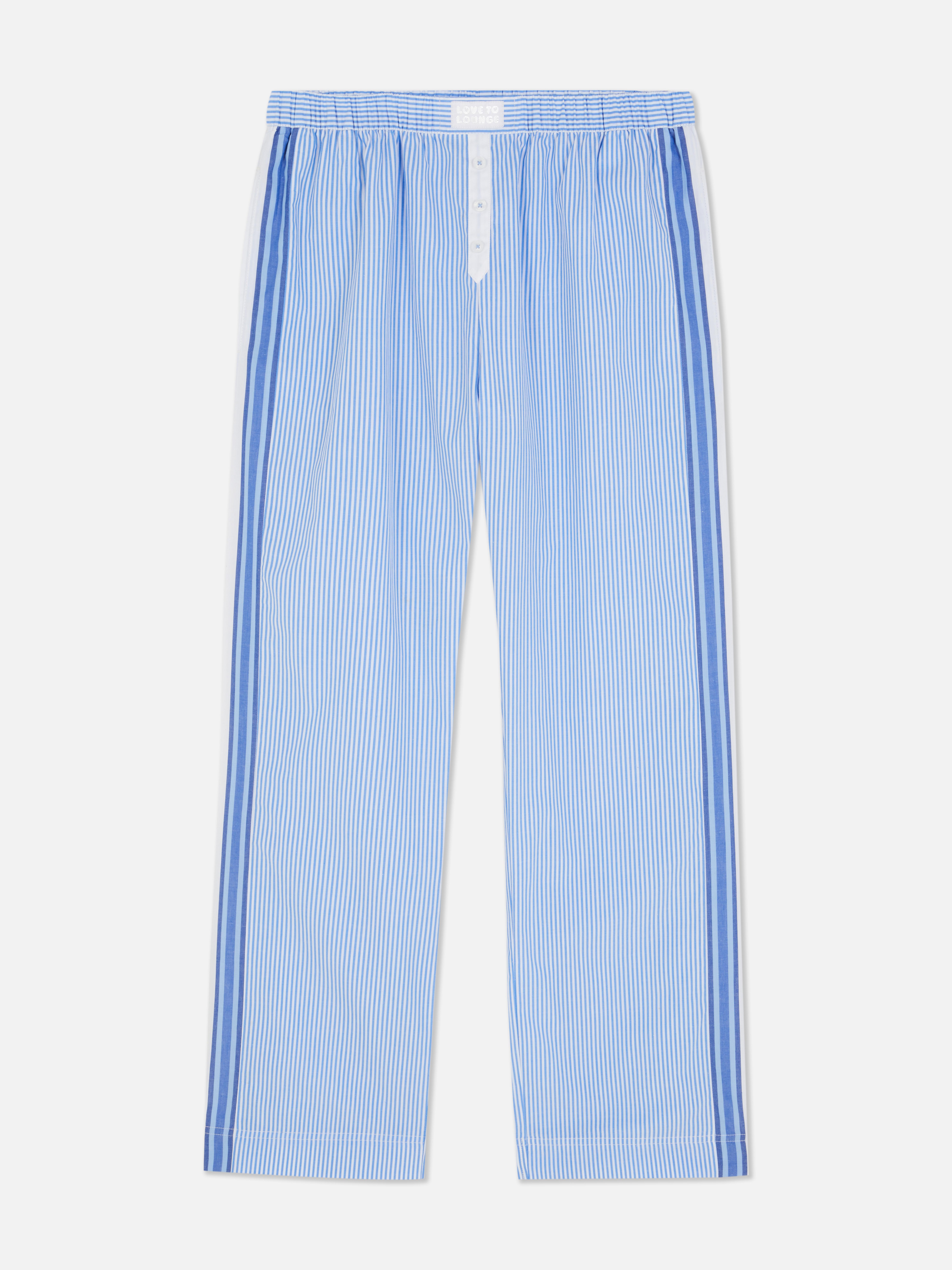 Bas de pyjama à rayures