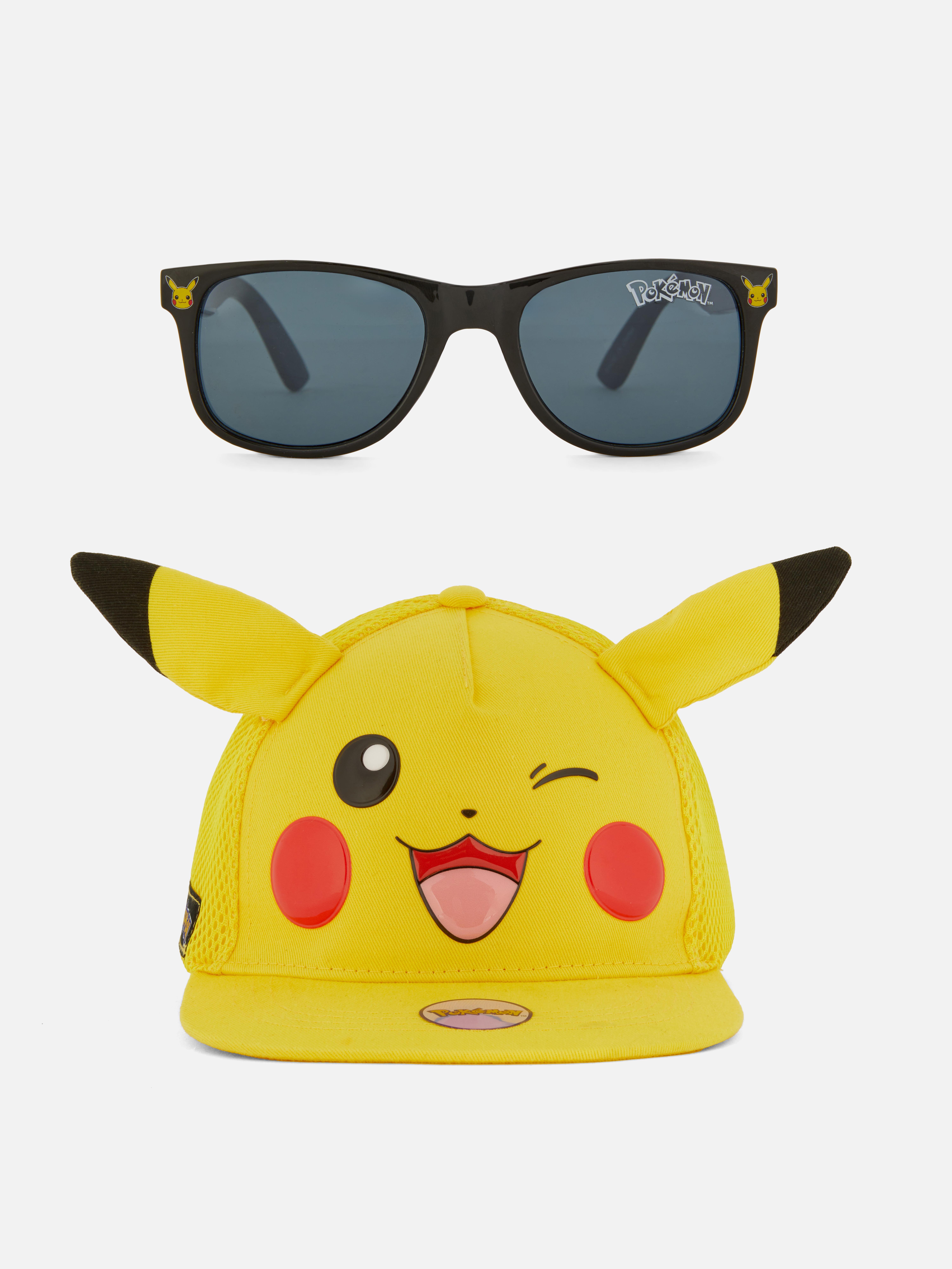 „Pokémon Pikachu“ Kappe und Sonnenbrille im Set