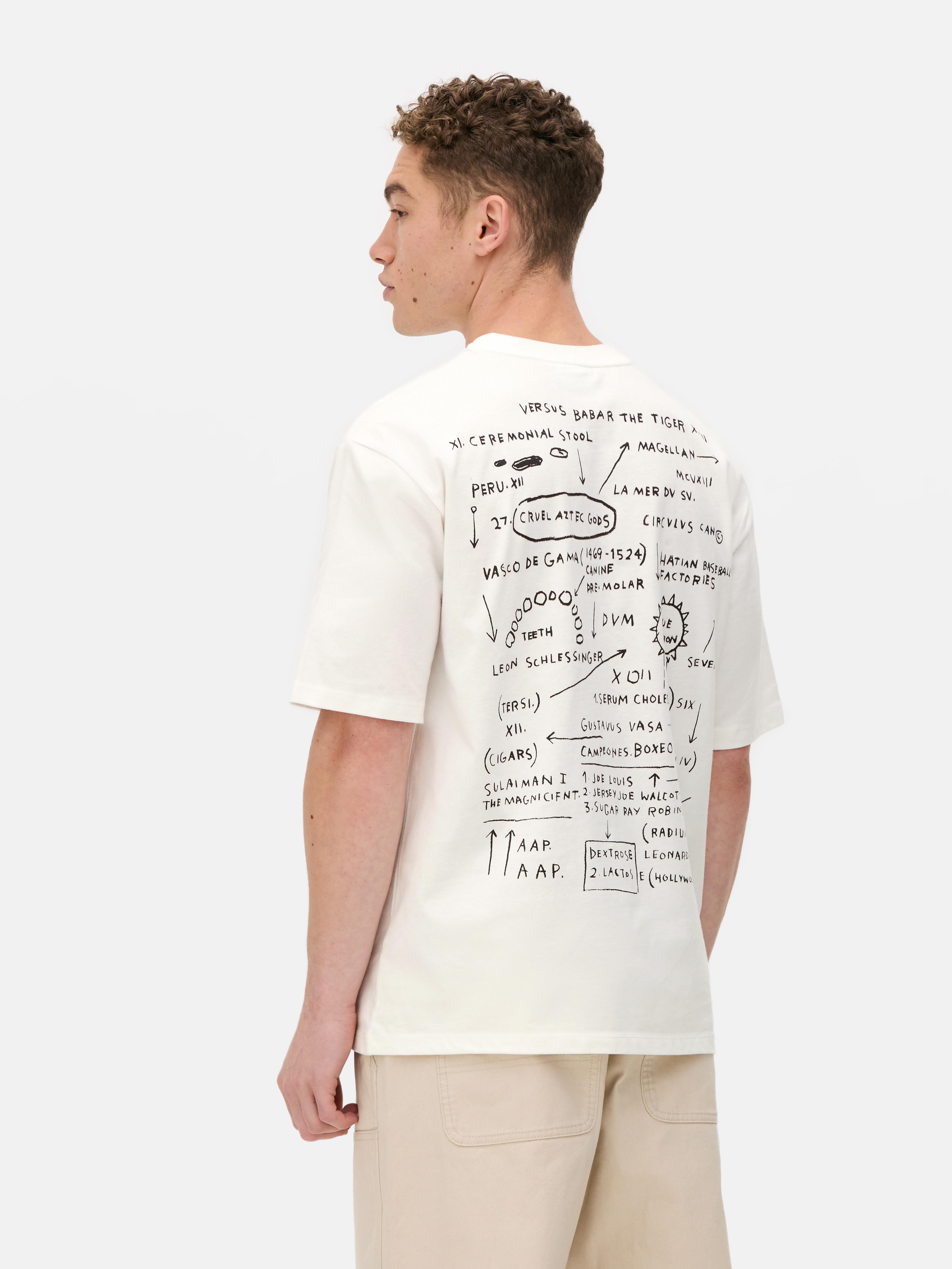 Monochromes „Basquiat“ T-Shirt