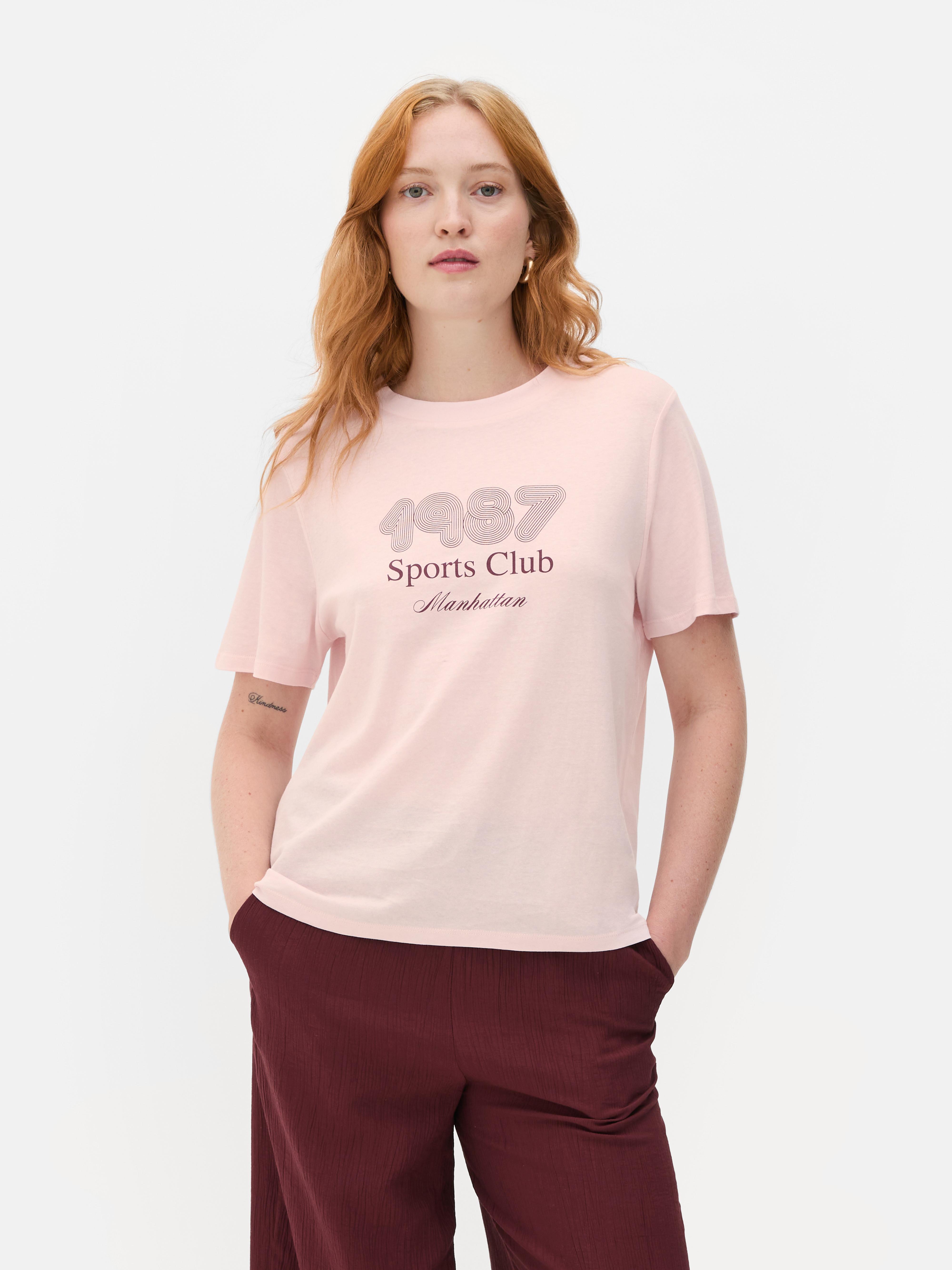 Kurzärmeliges T-Shirt mit Grafik