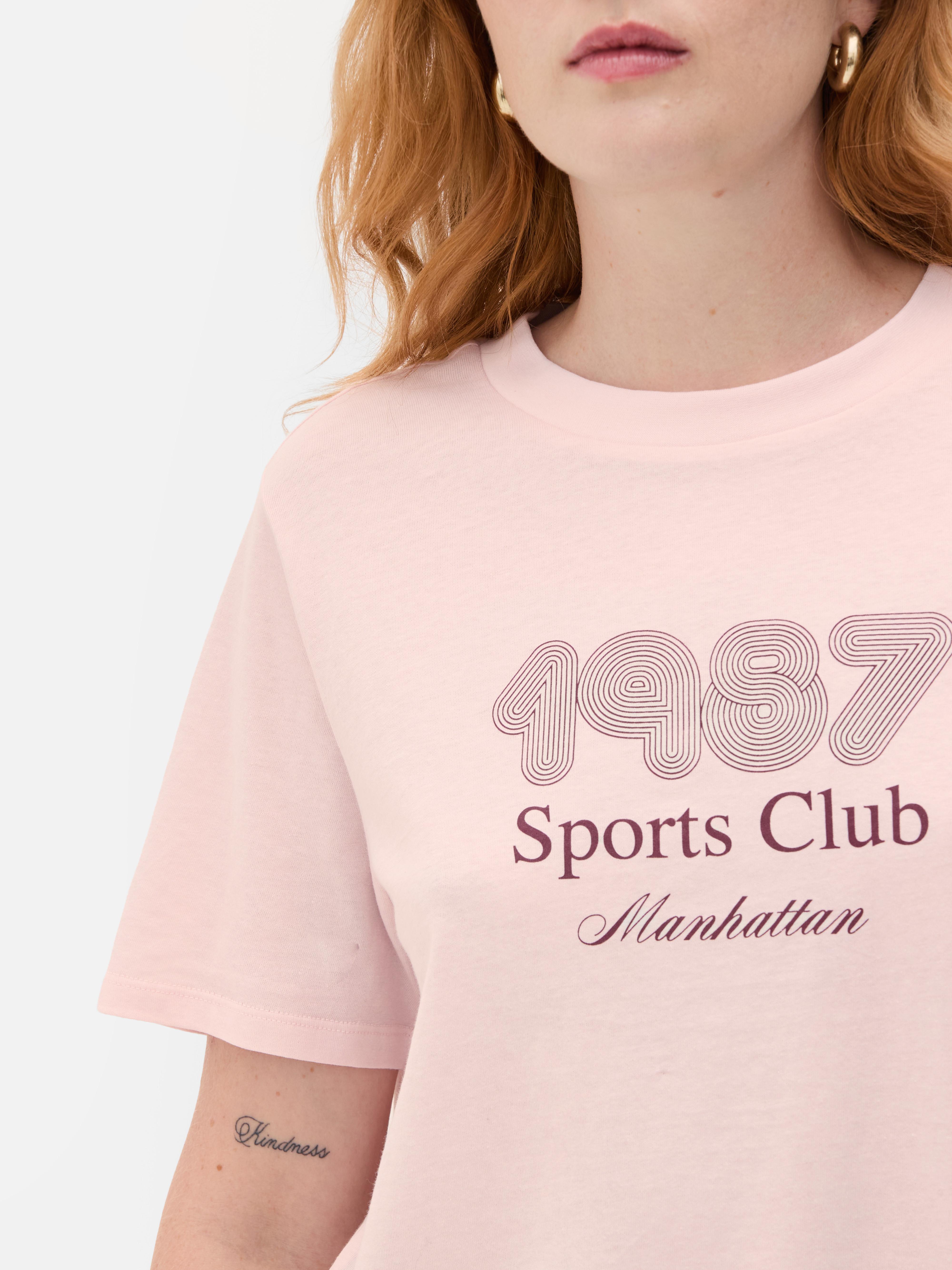 Kurzärmeliges T-Shirt mit Grafik