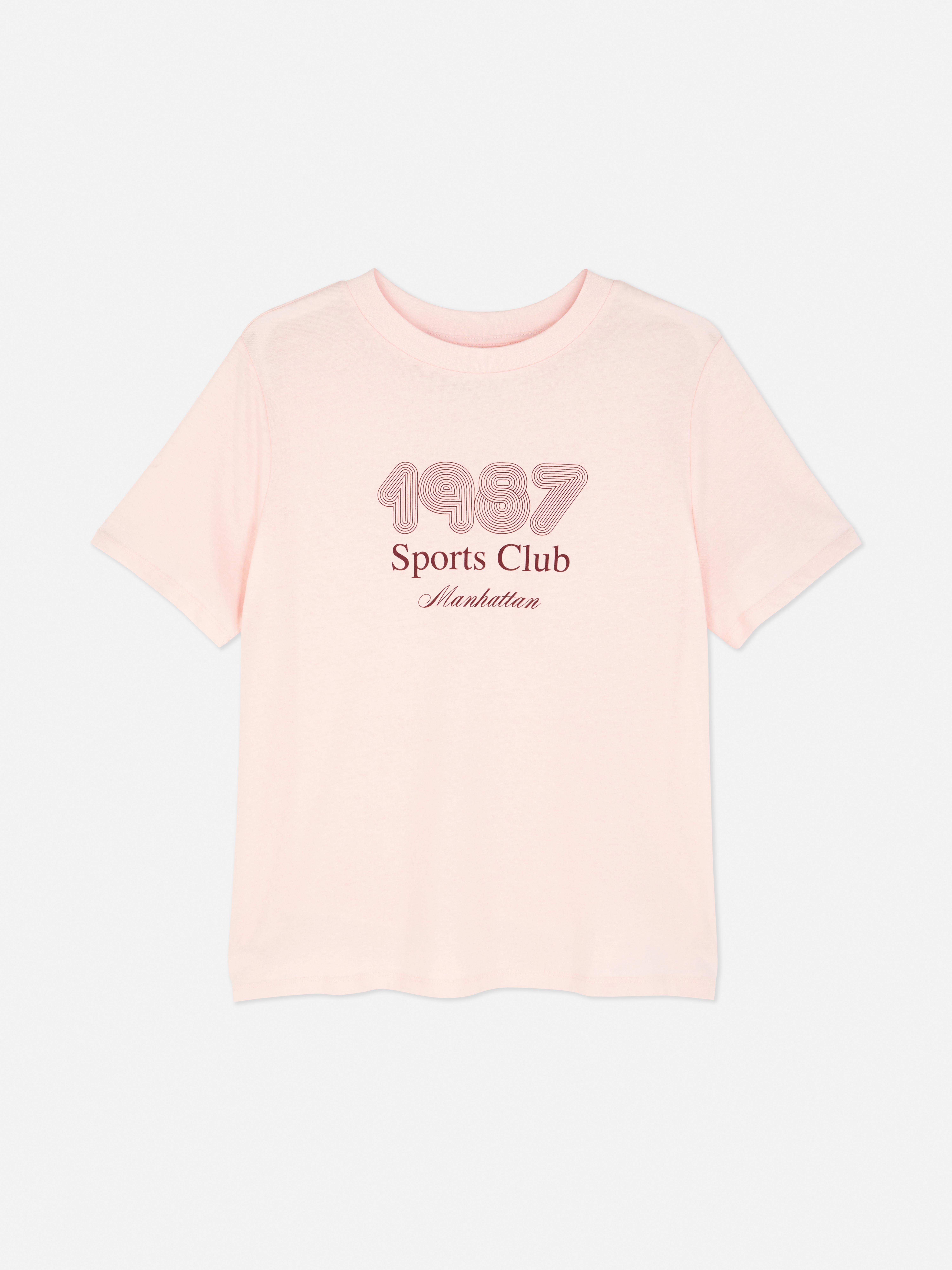 Kurzärmeliges T-Shirt mit Grafik