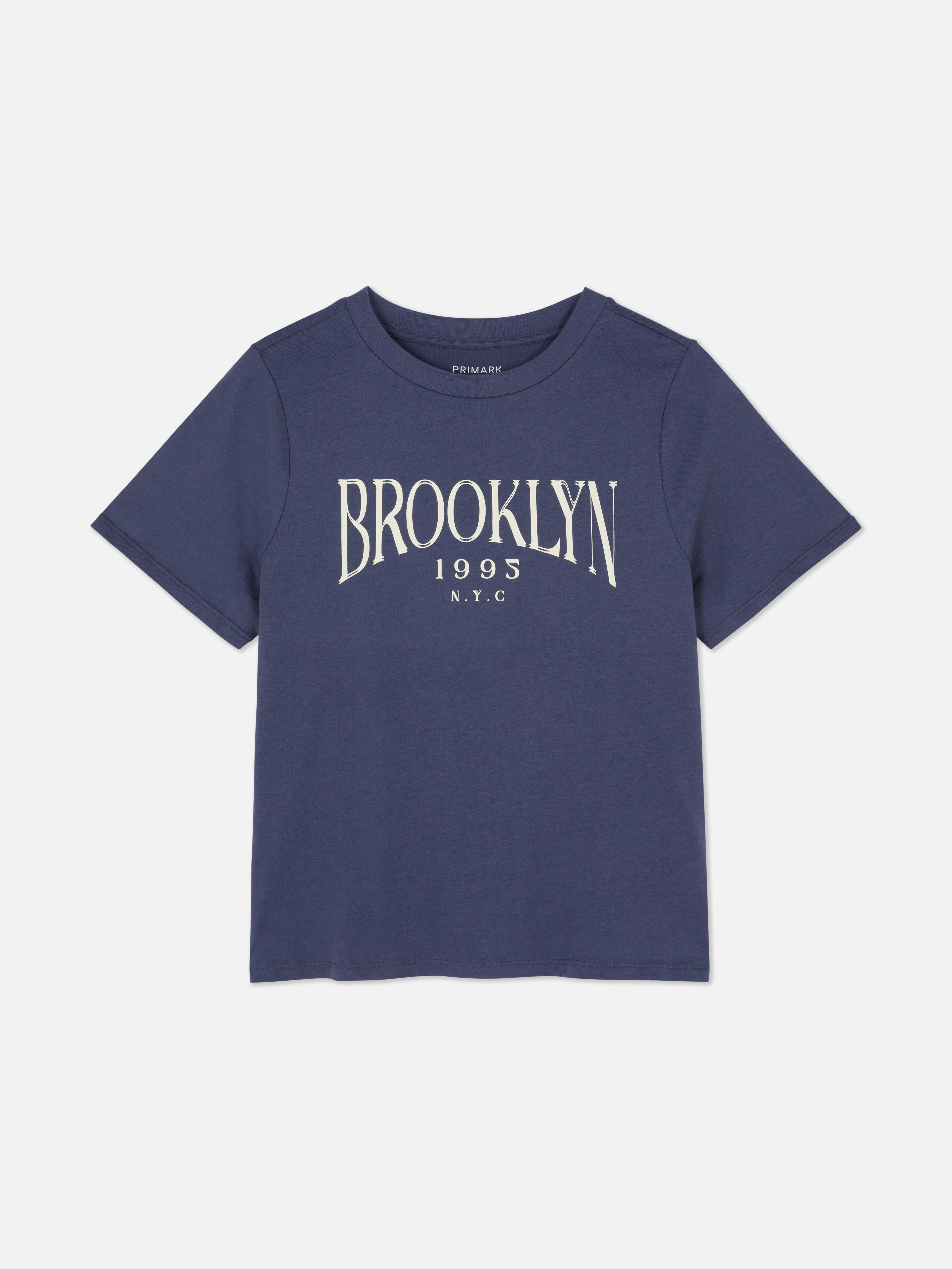 T-shirt à motif et manches courtes