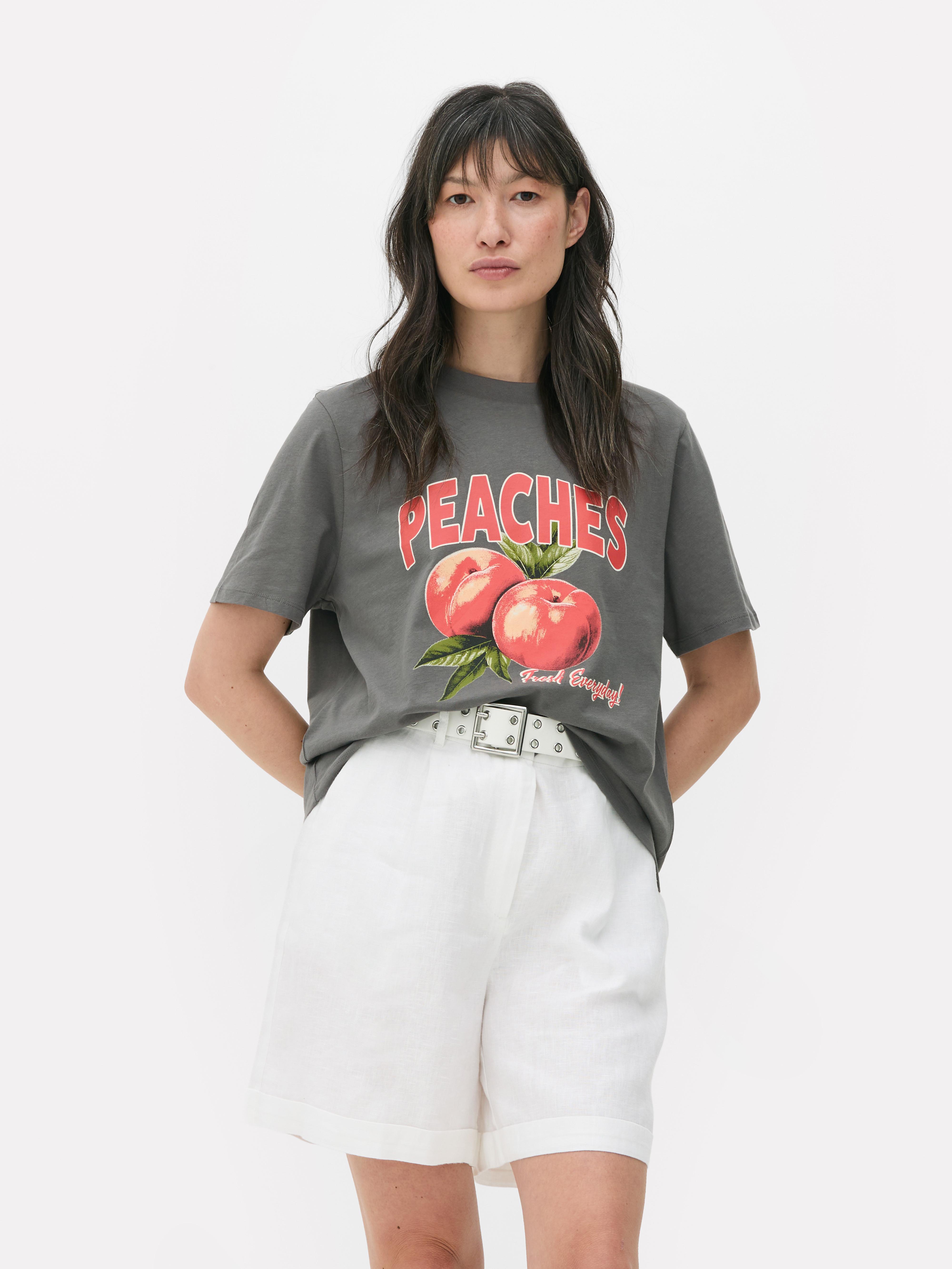 Kurzärmeliges T-Shirt mit Grafik