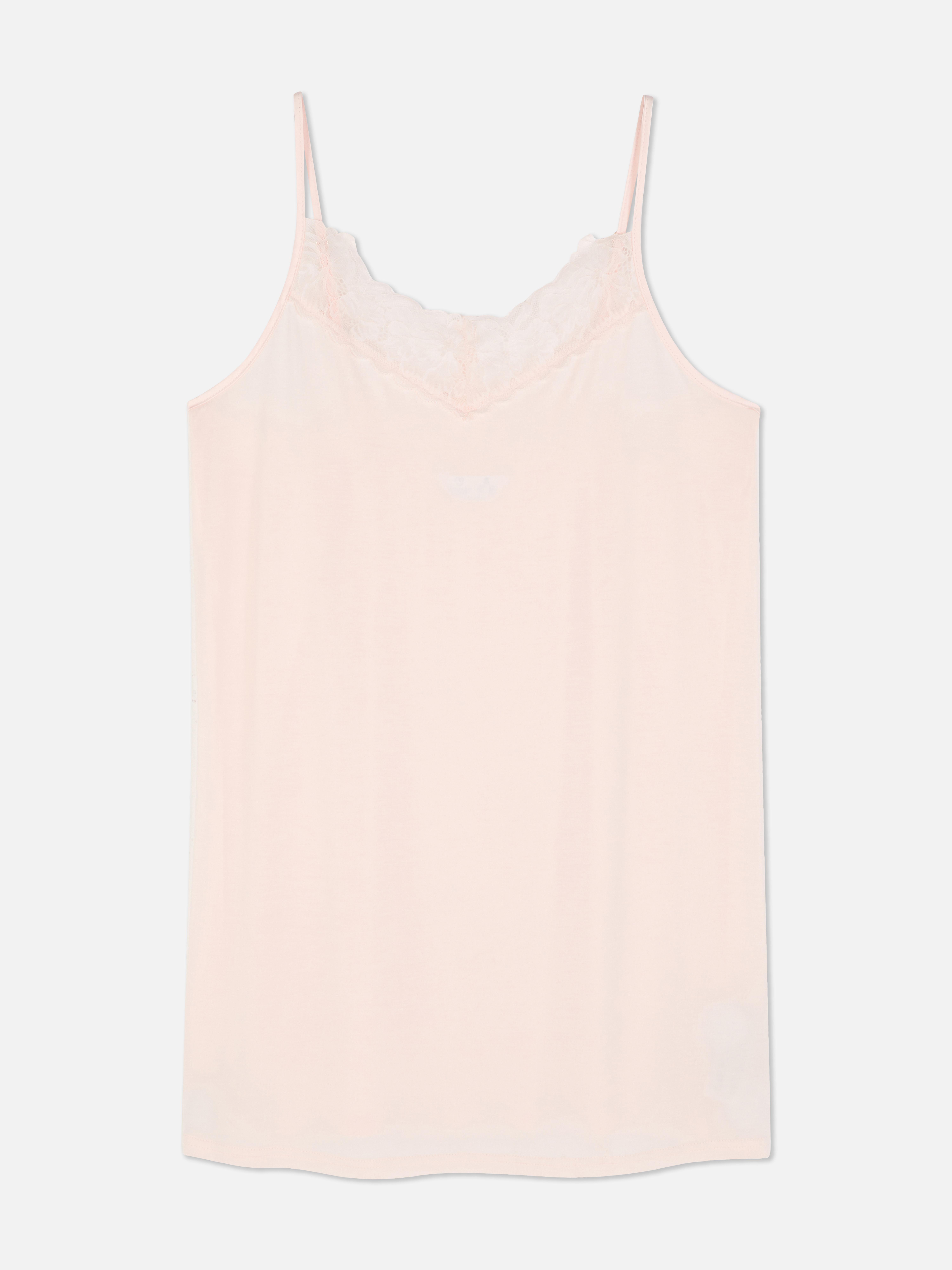Lace Trim Chemise