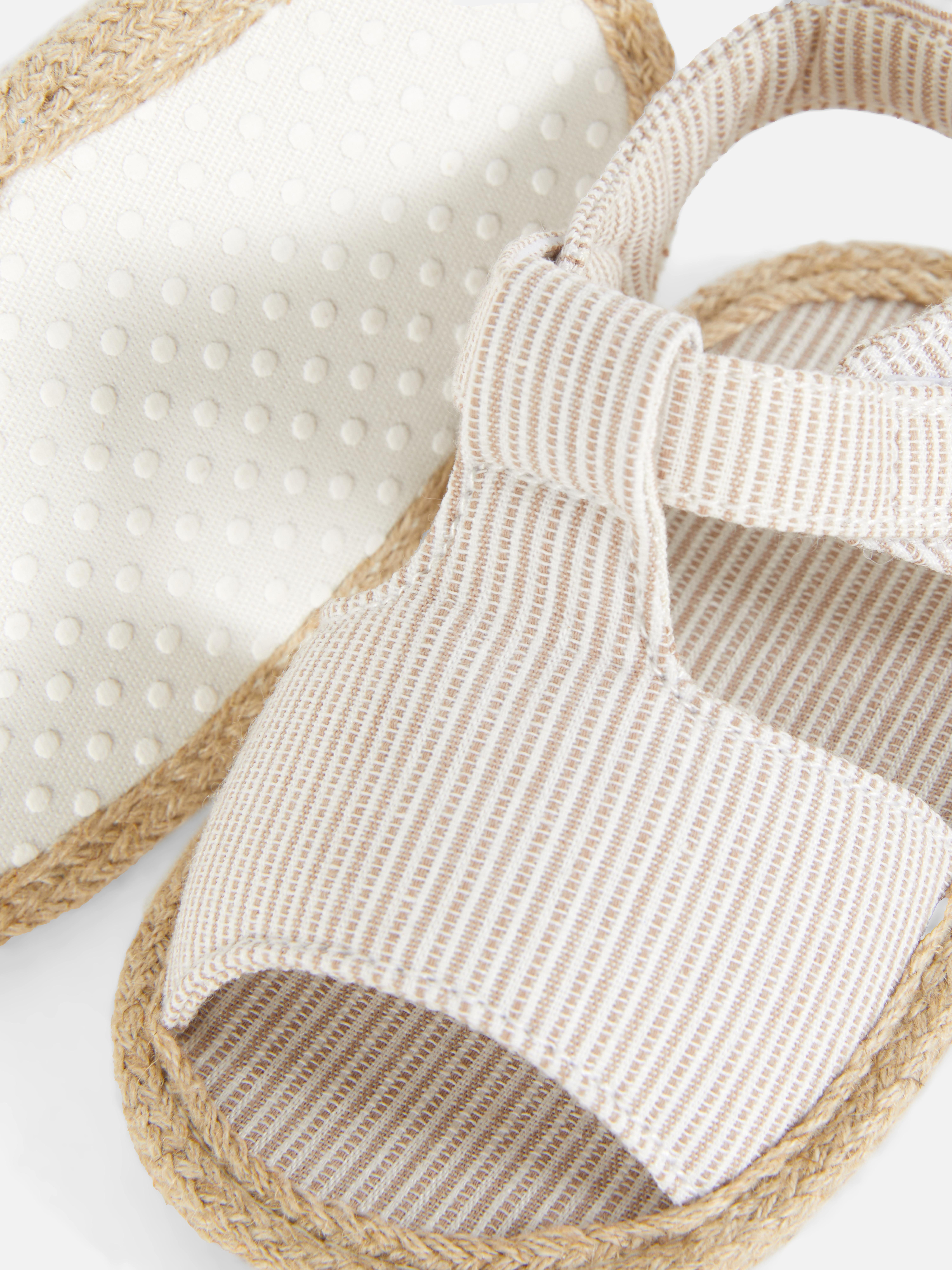 Gestreifte Espadrilles