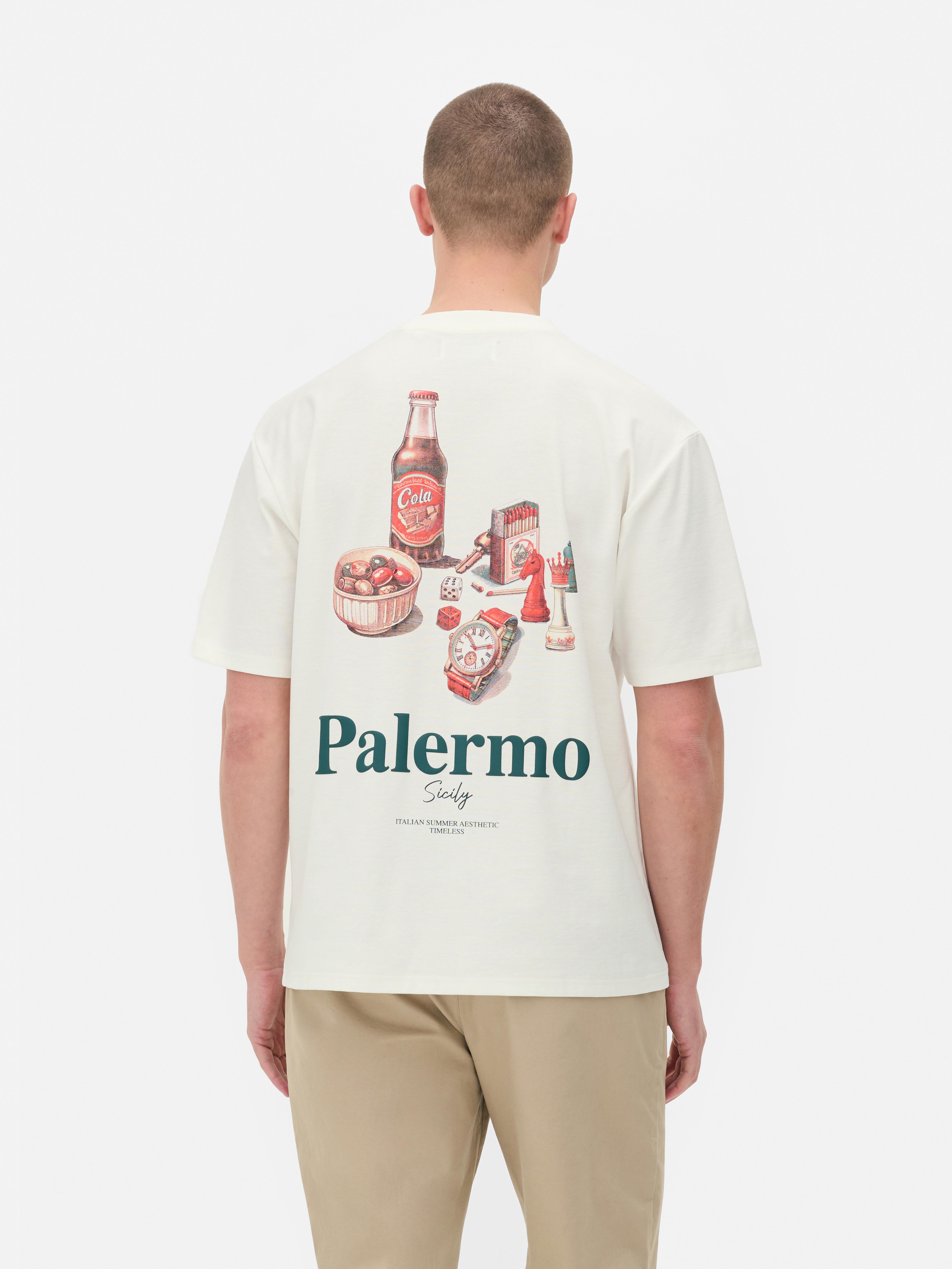 T-shirt à motif Palermo, Sicily
