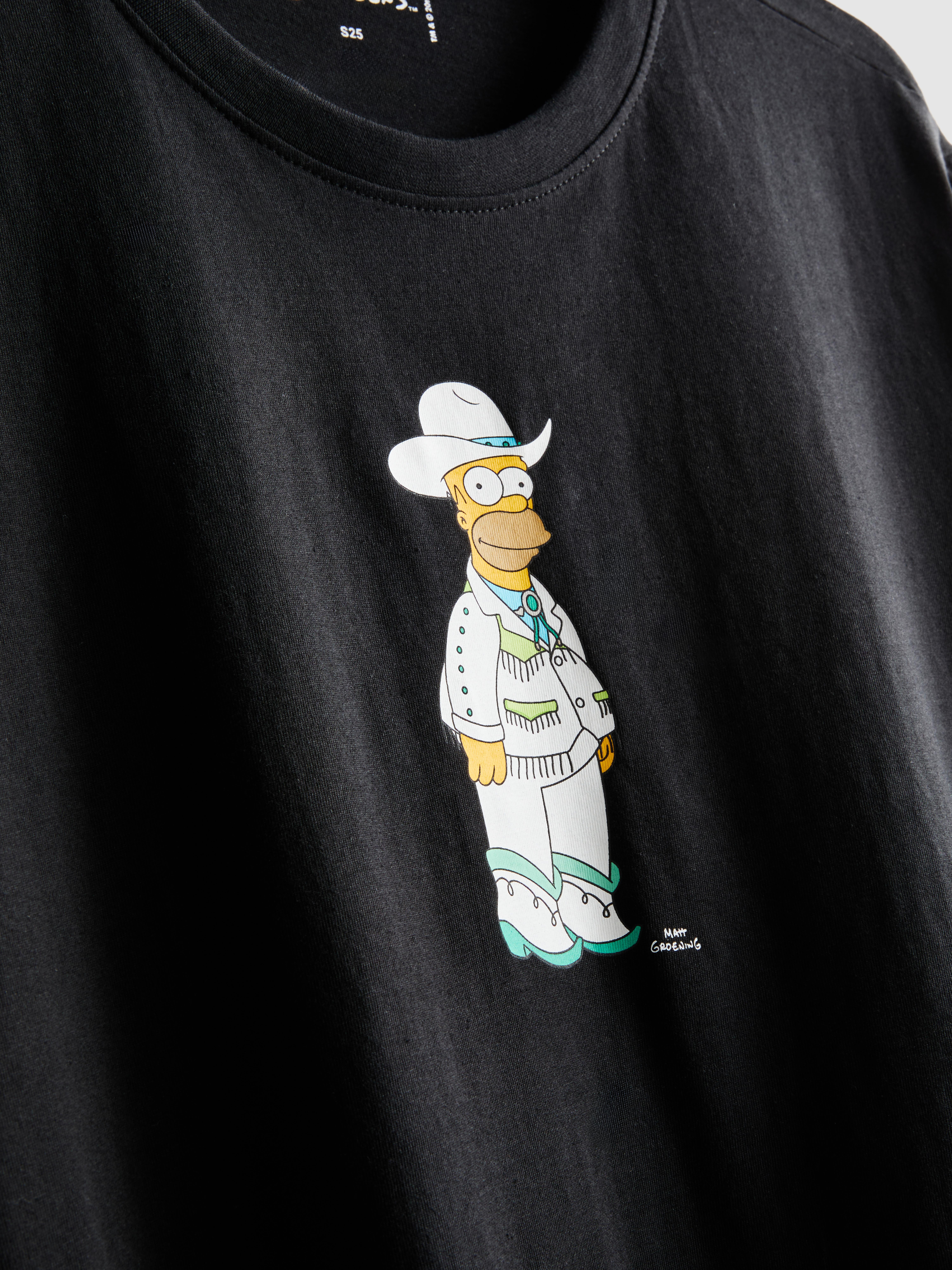 T-shirt Les Simpson Rodeo Homer