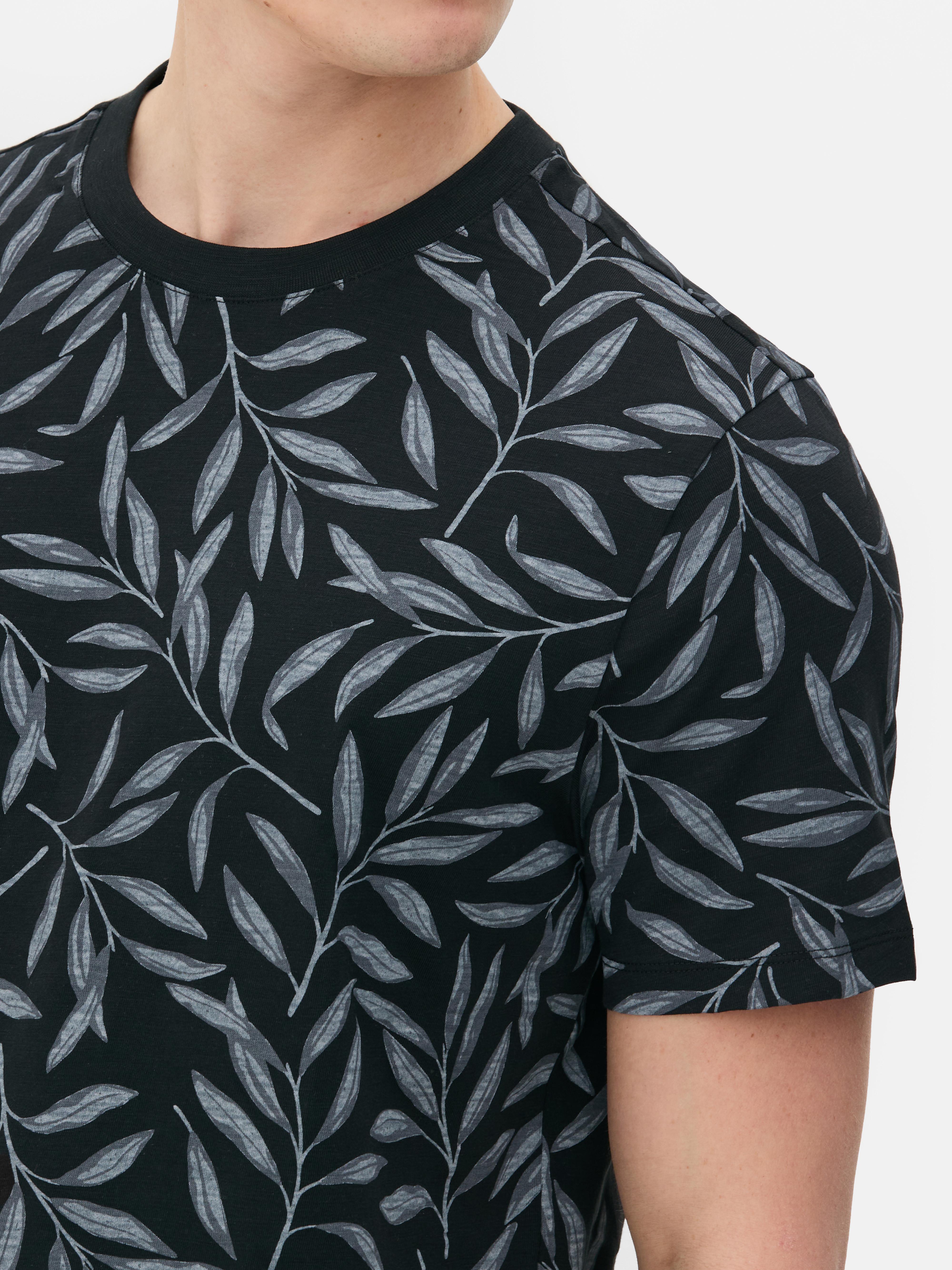 Leaf Print T-Shirt