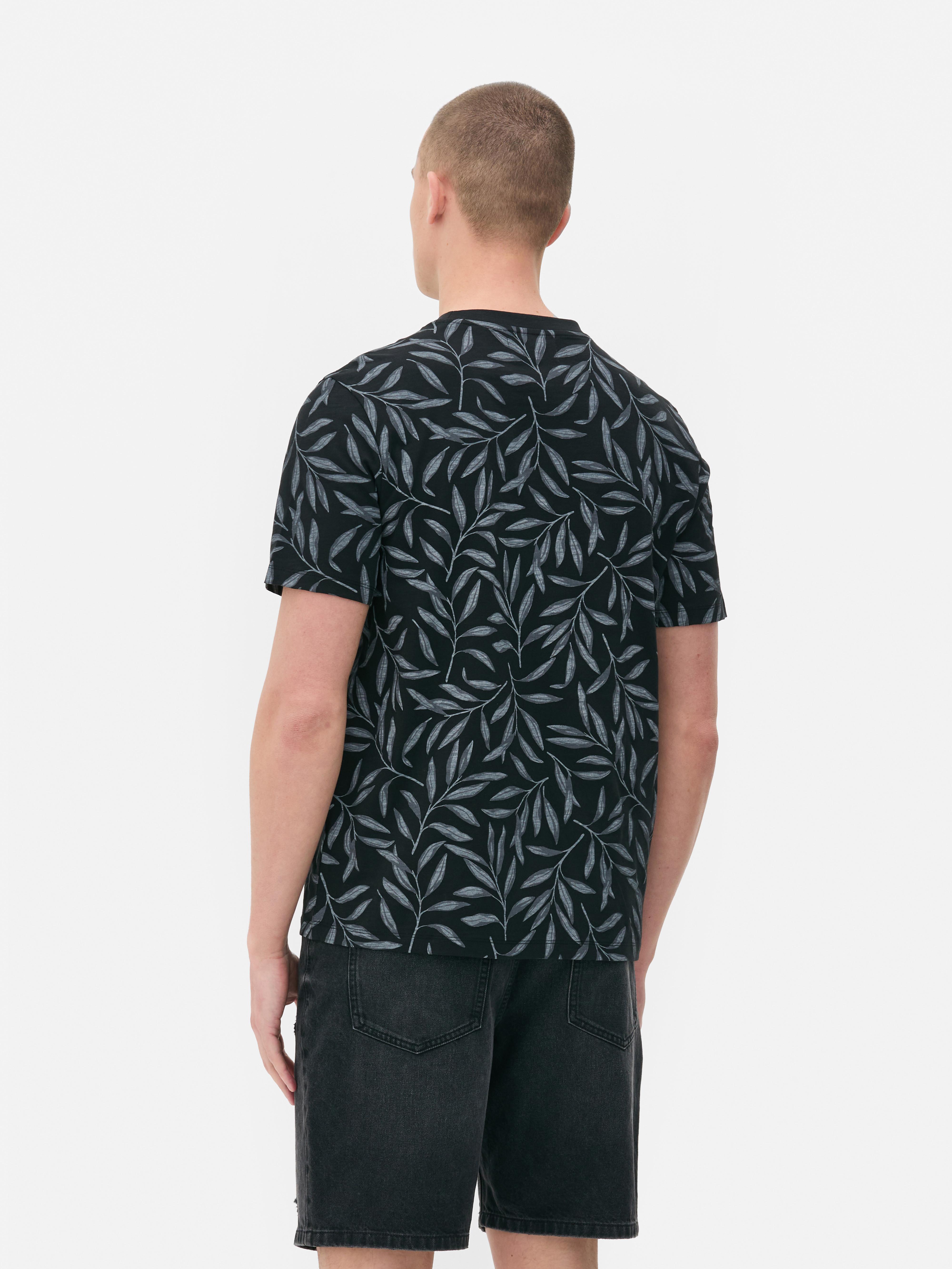 Leaf Print T-Shirt