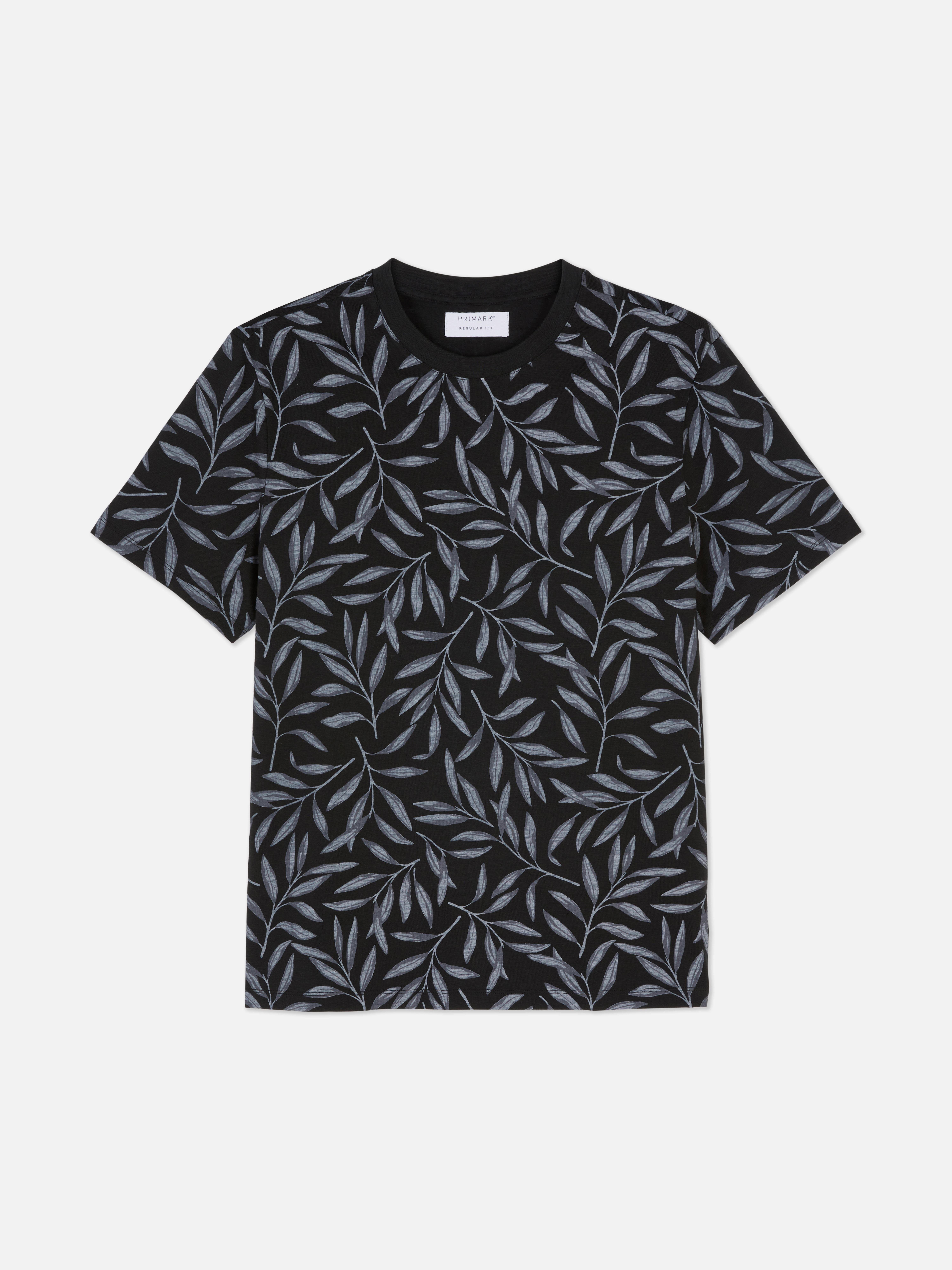 Leaf Print T-Shirt