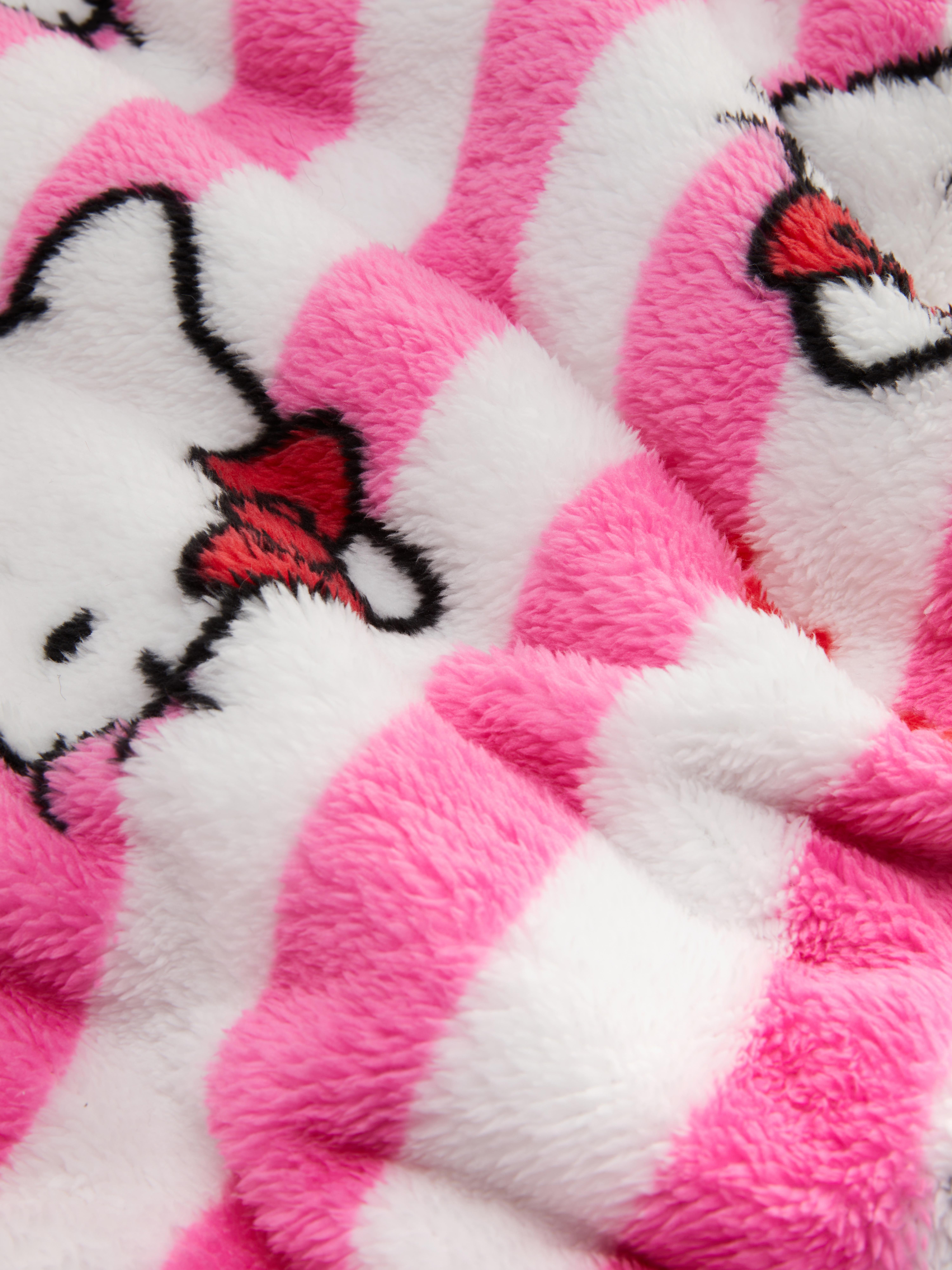 Pasiasta narzuta z motywem Hello Kitty