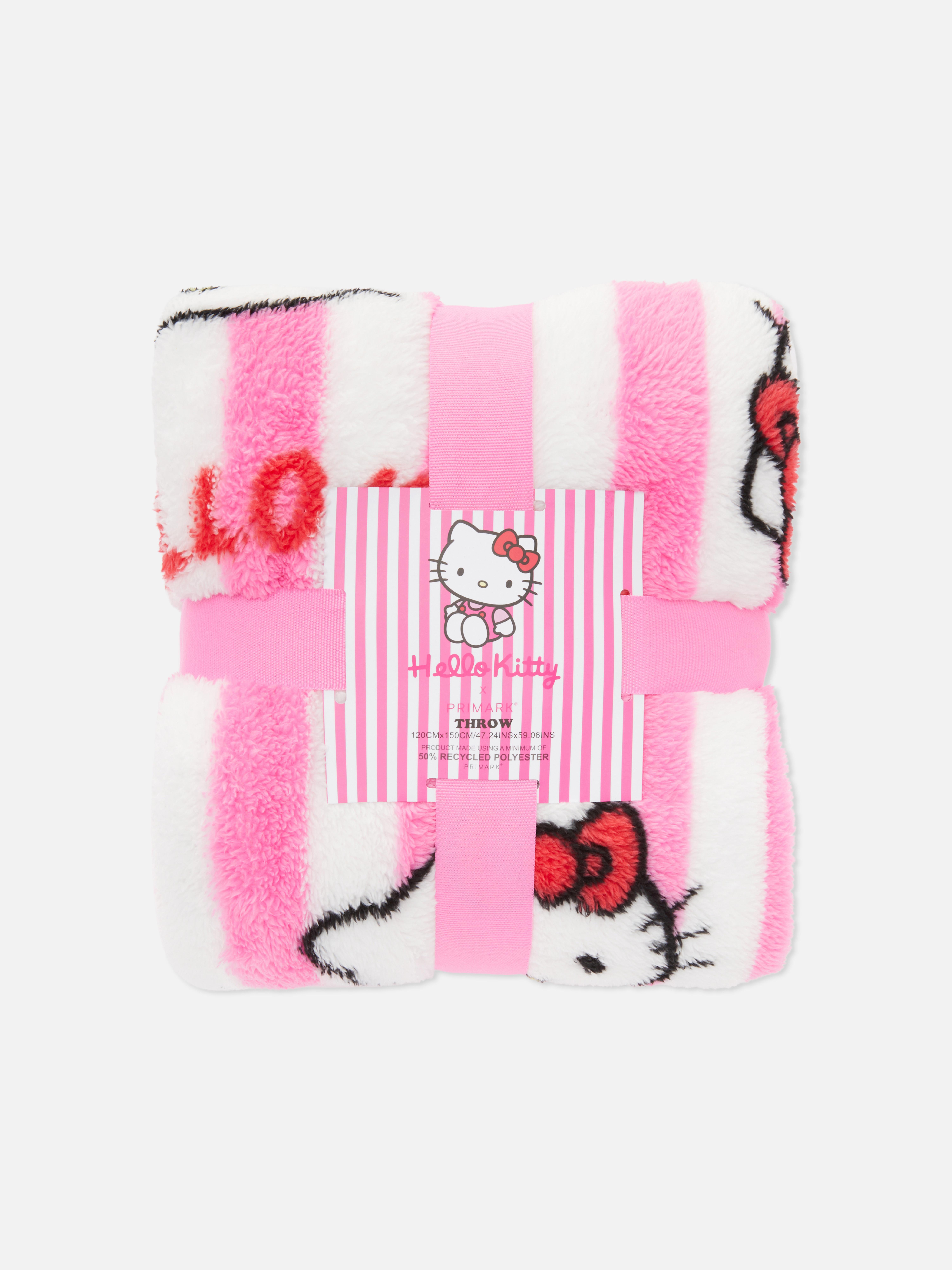 Pasiasta narzuta z motywem Hello Kitty