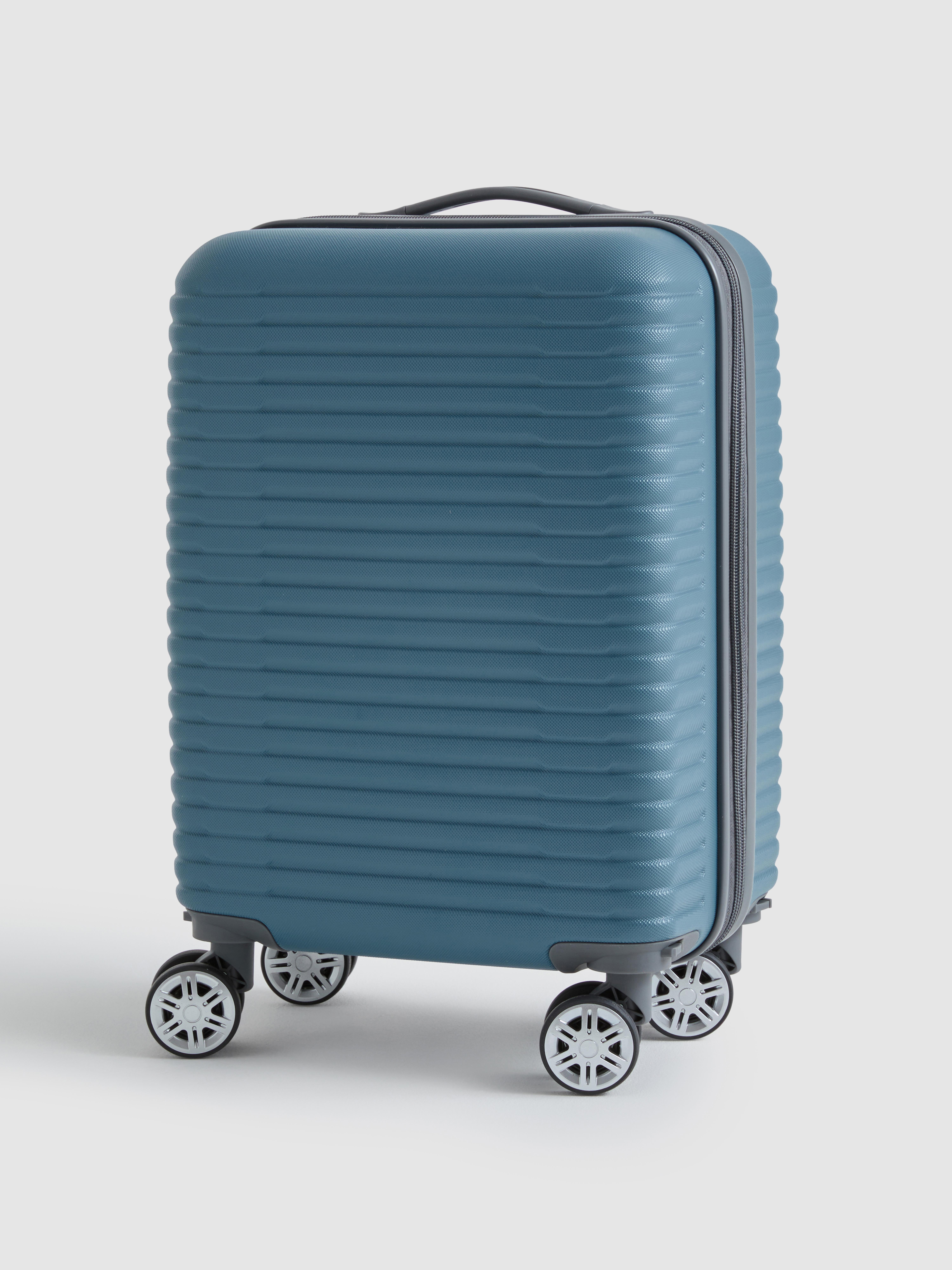 Harde koffer voor onder de stoel met 8 wielen