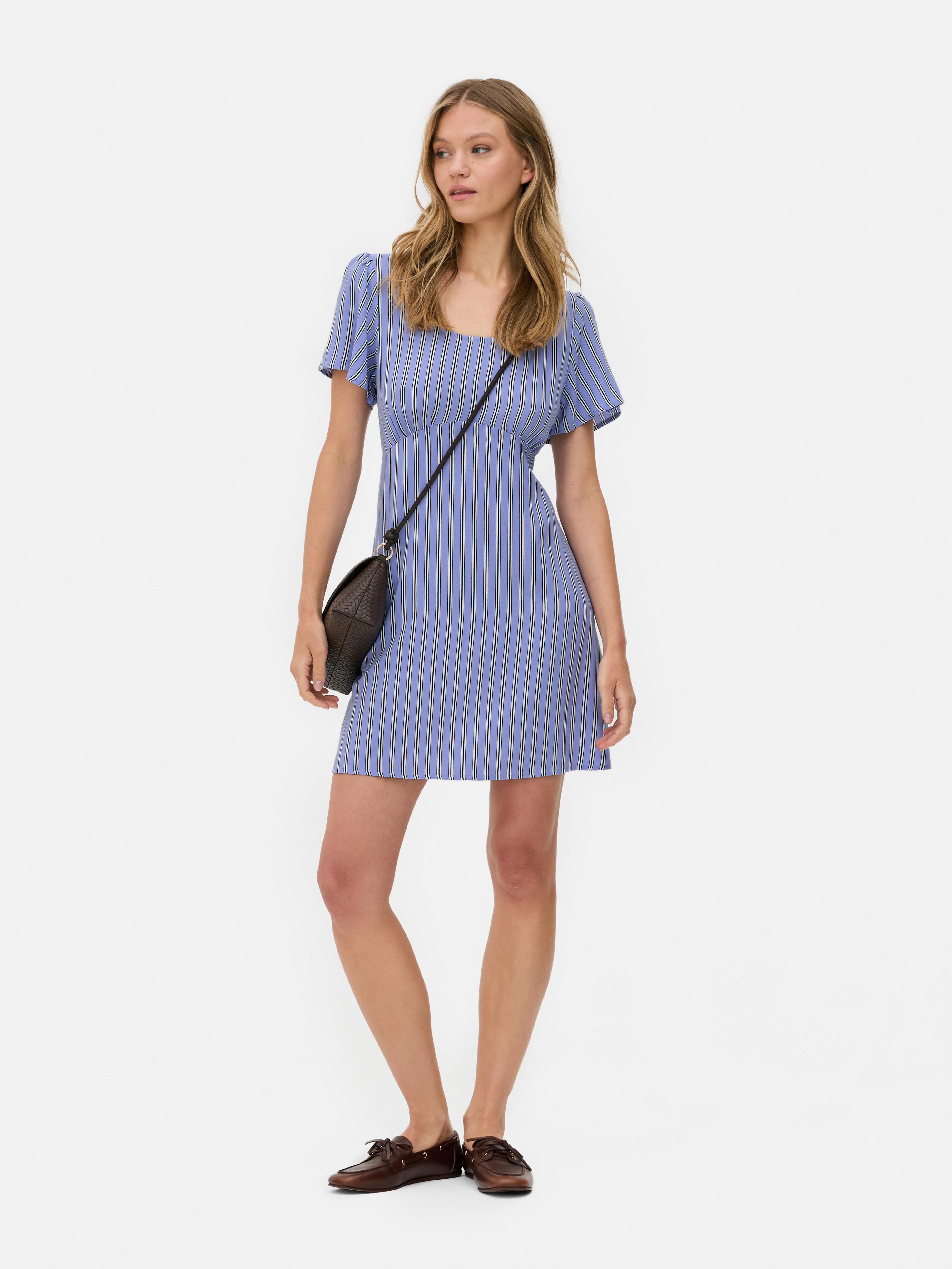 Printed Mini Dress