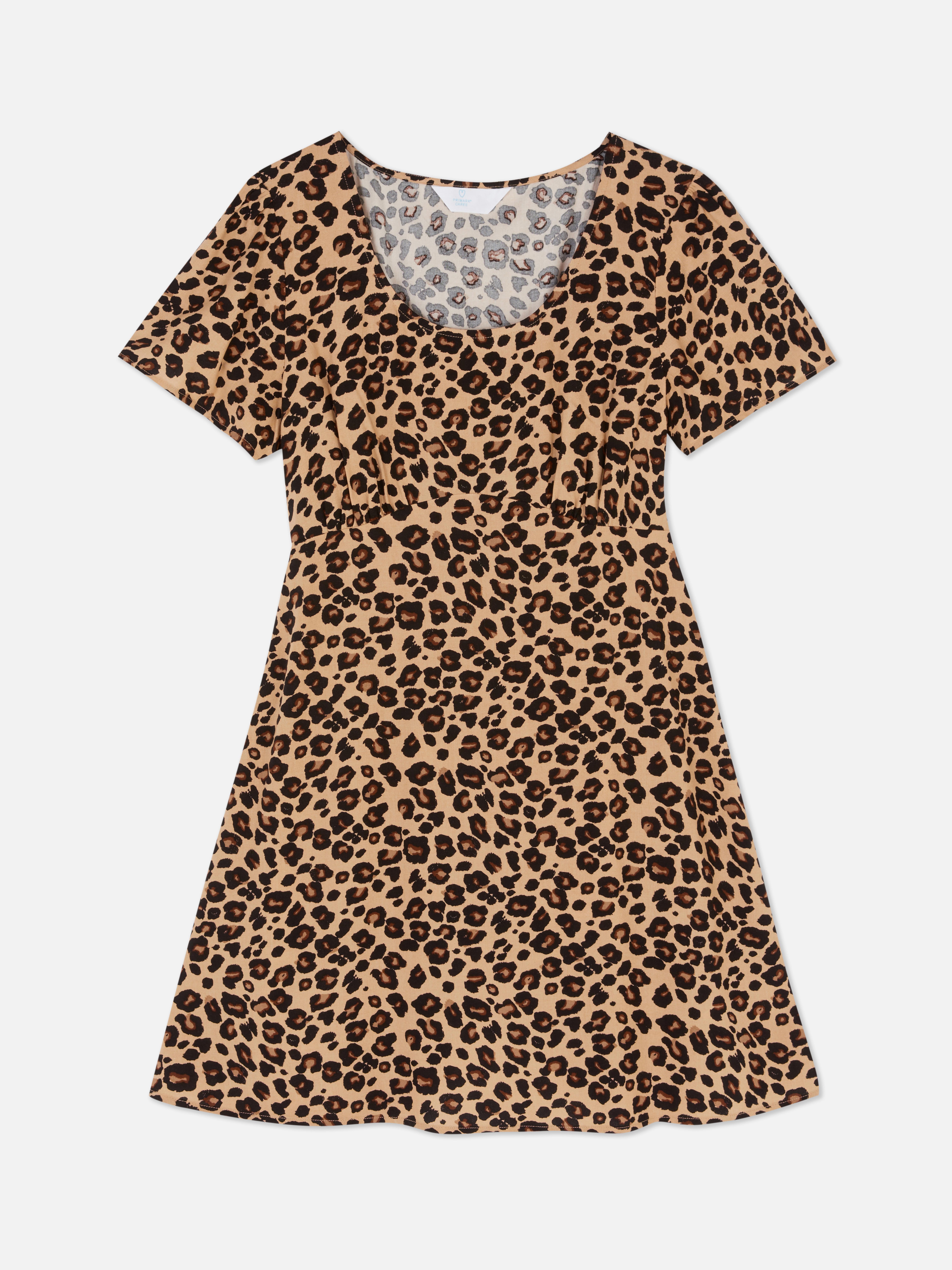 Printed Mini Dress