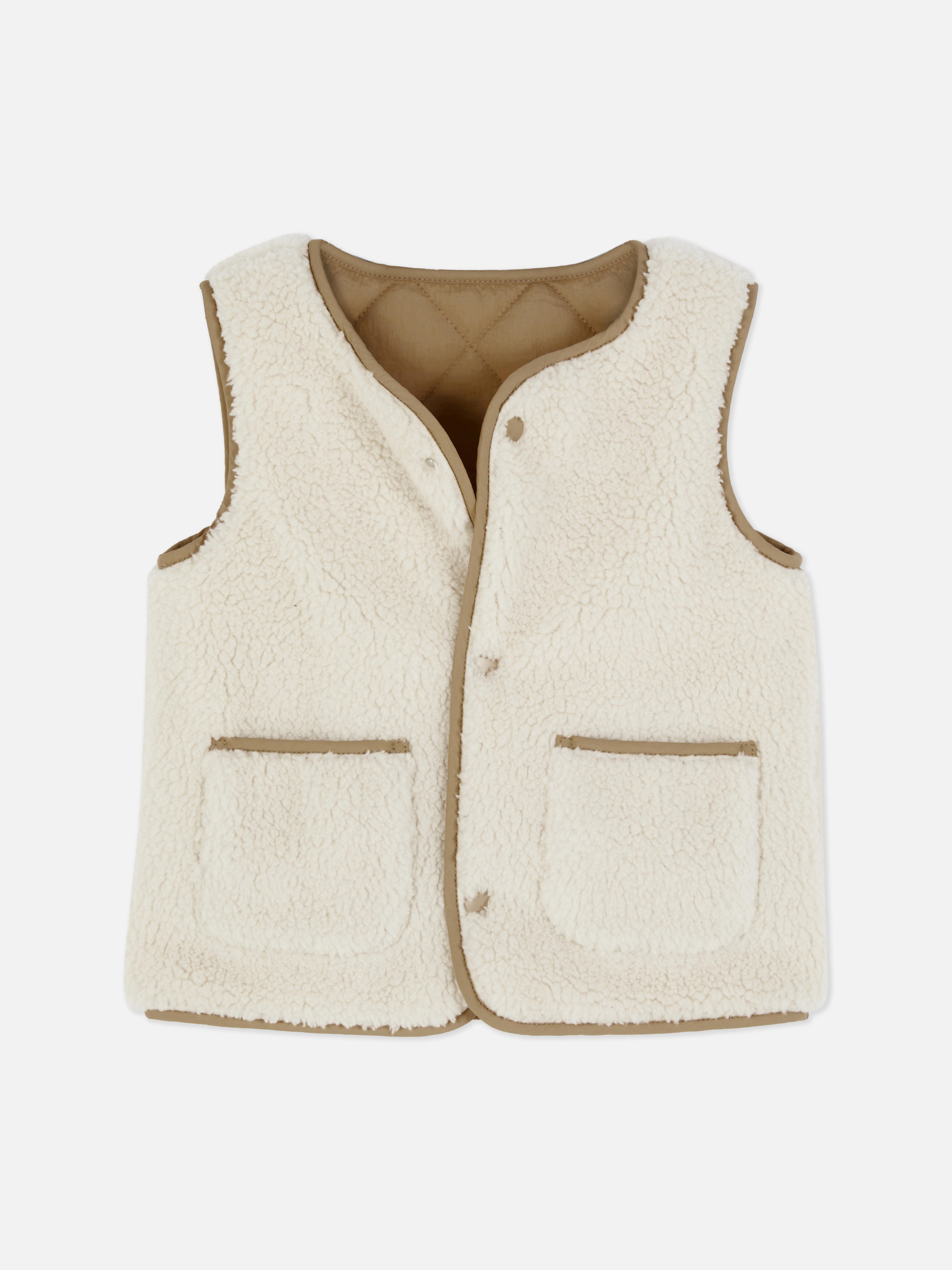 Veste sans manches réversible
