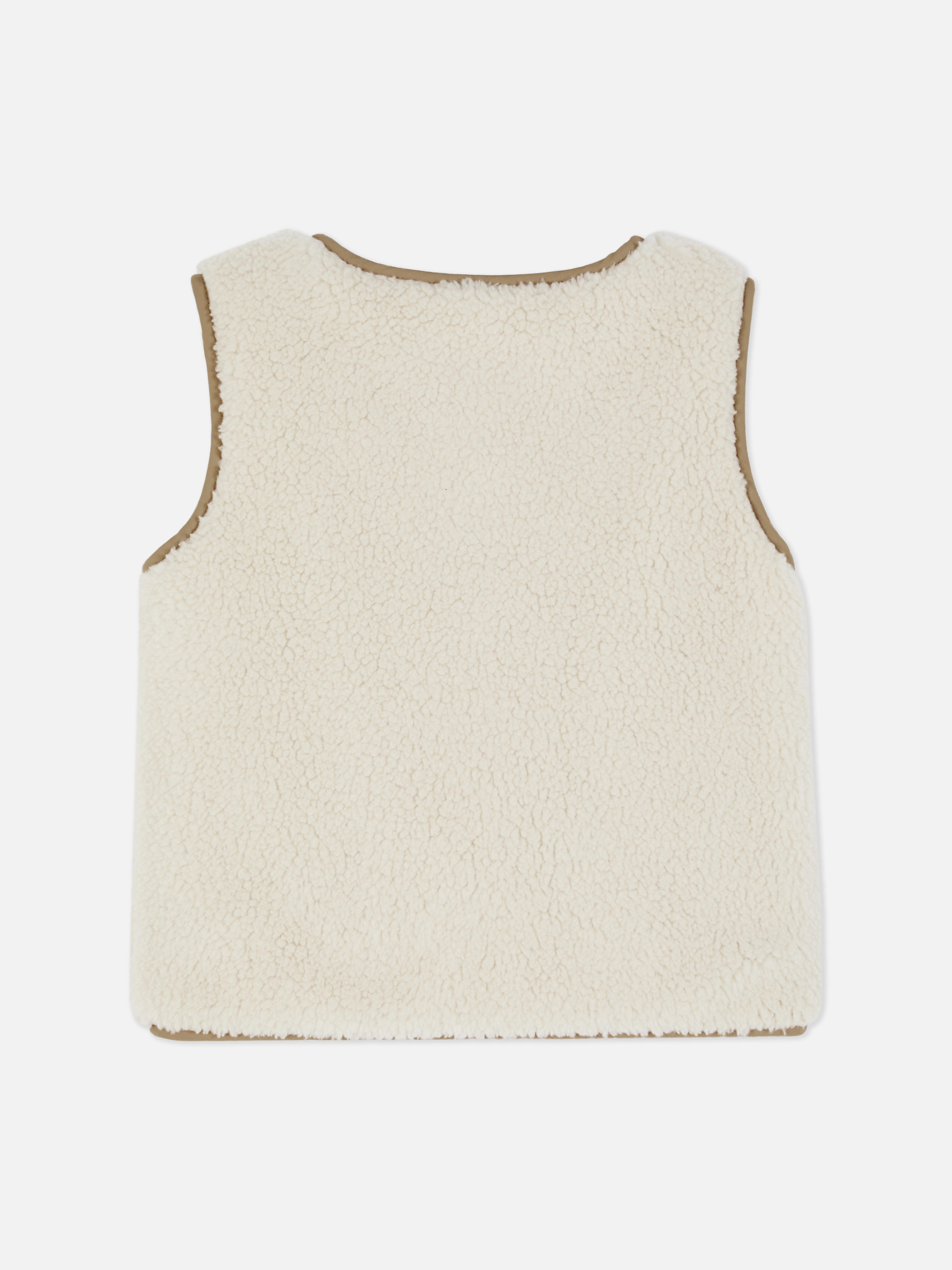 Veste sans manches réversible