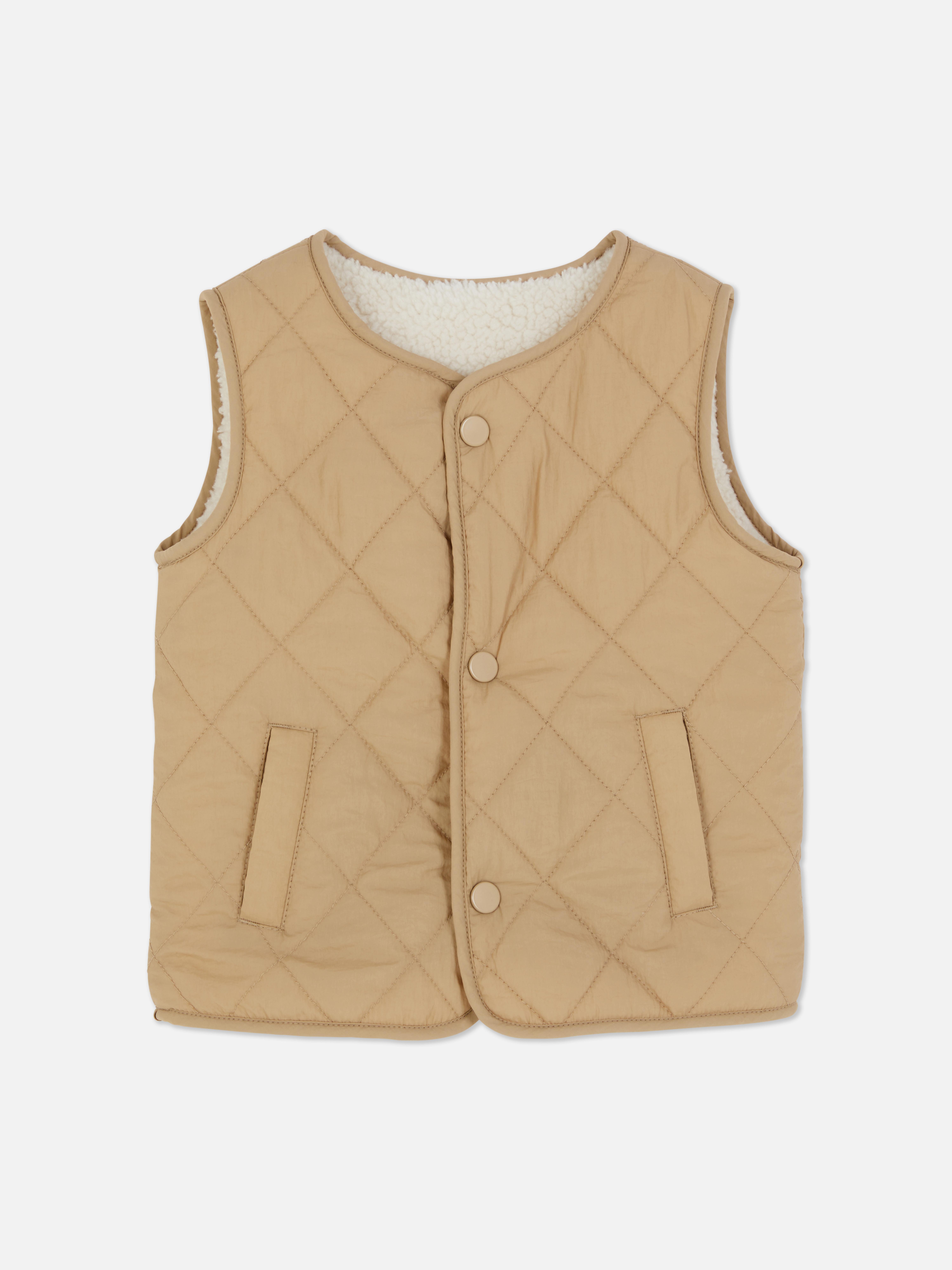 Veste sans manches réversible