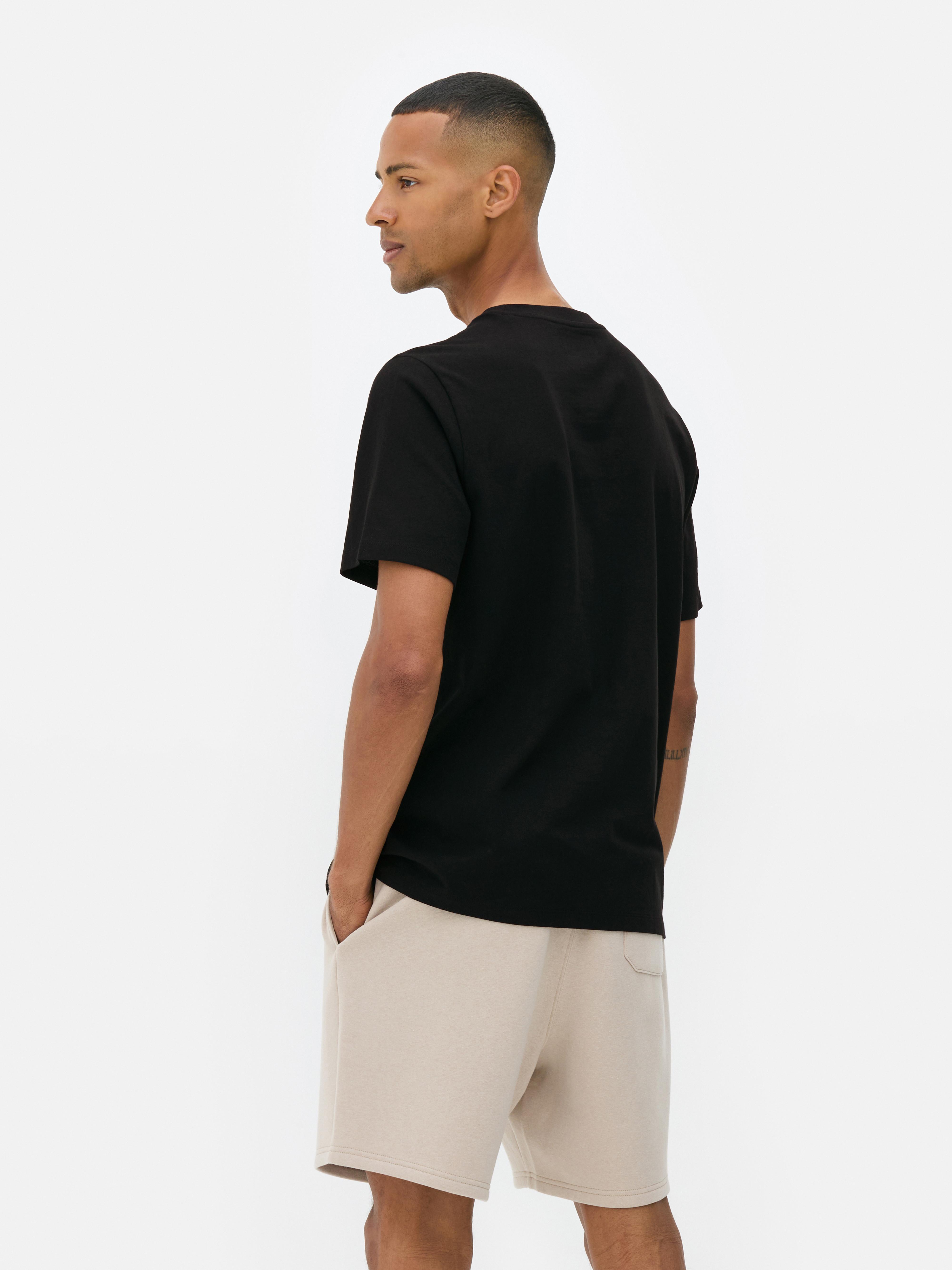 Tricou cu mânecă scurtă cu imprimeu palmieri