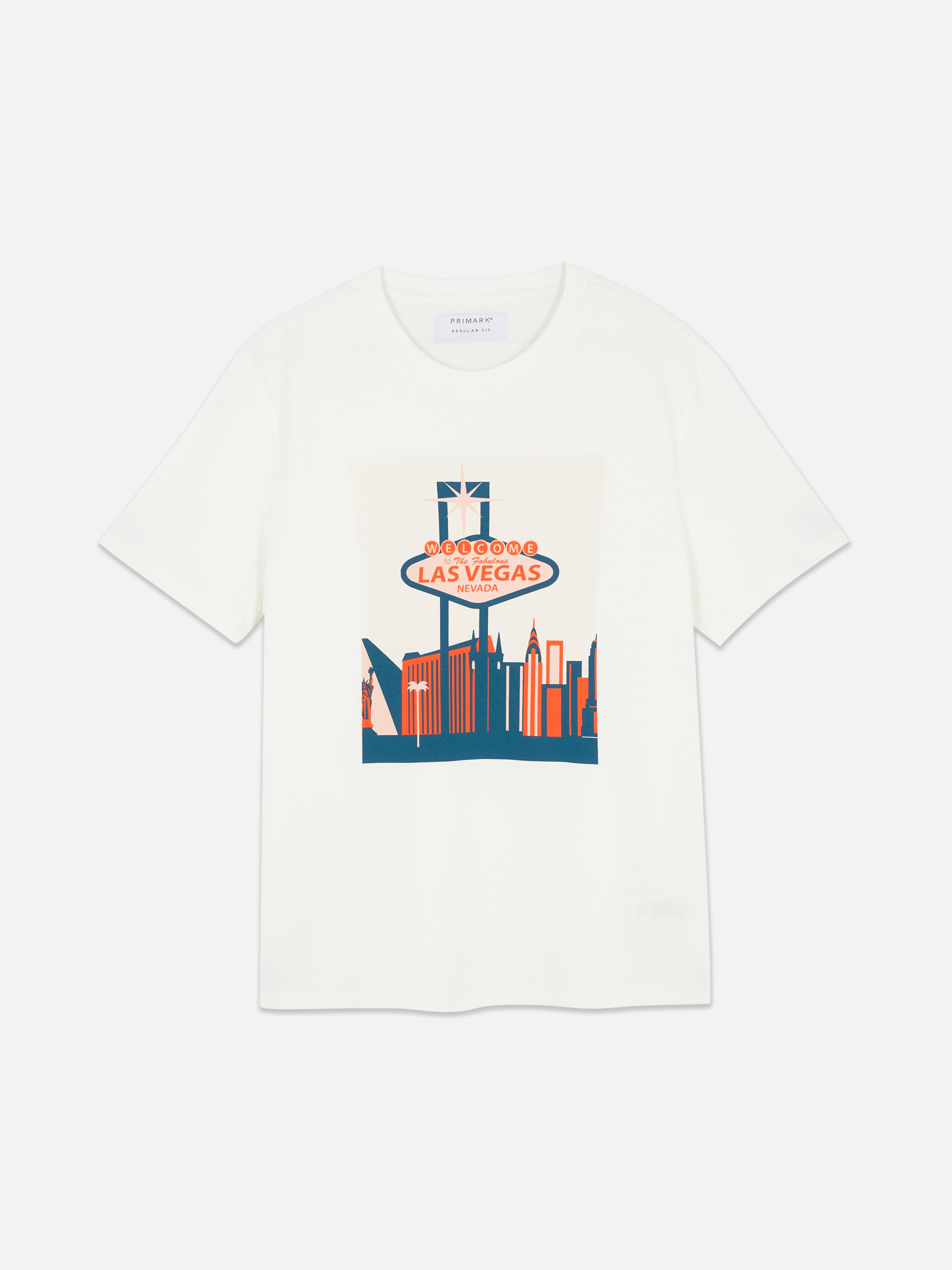 T-shirt panneau Las Vegas