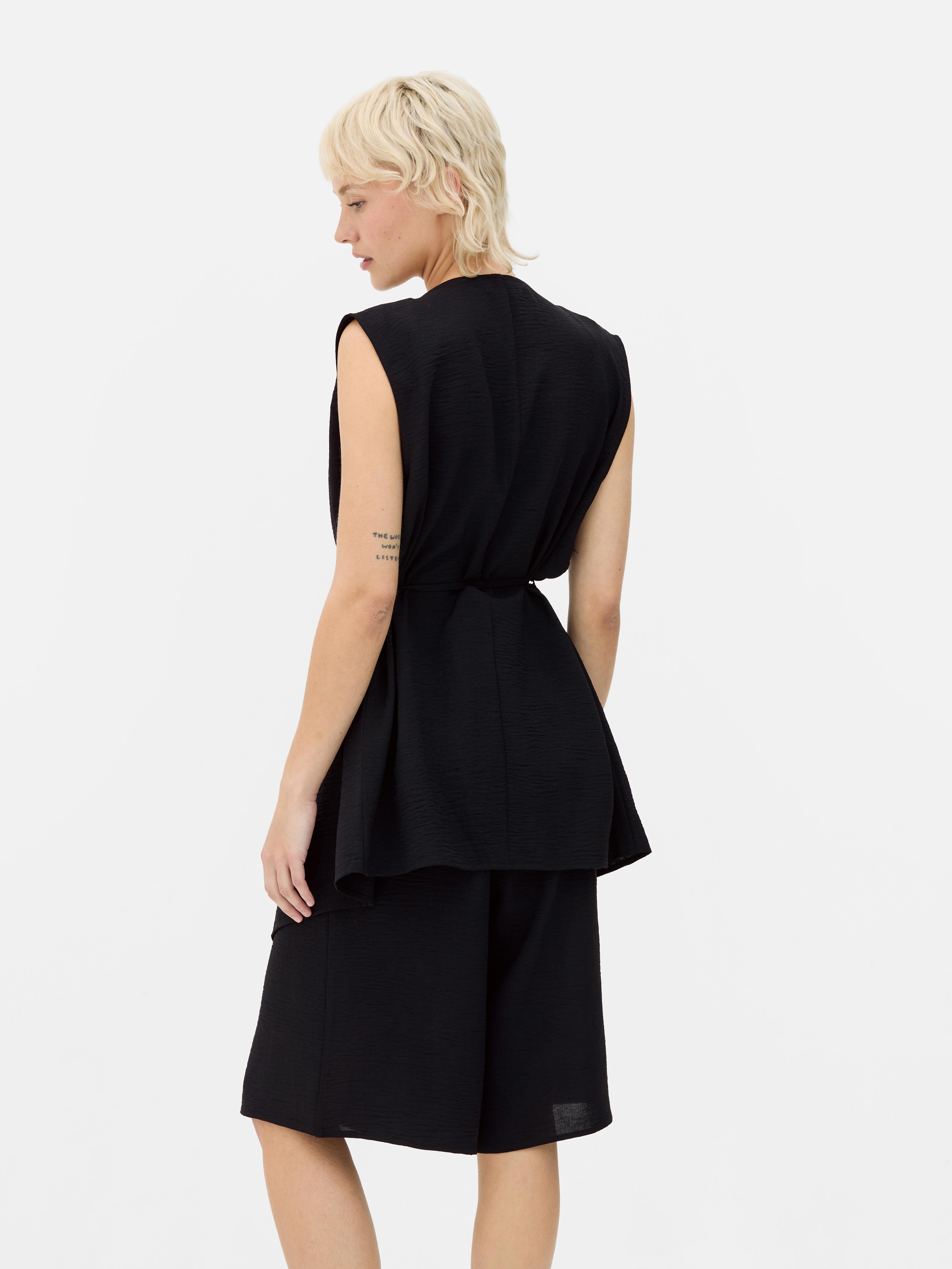 Long Waterfall Vest