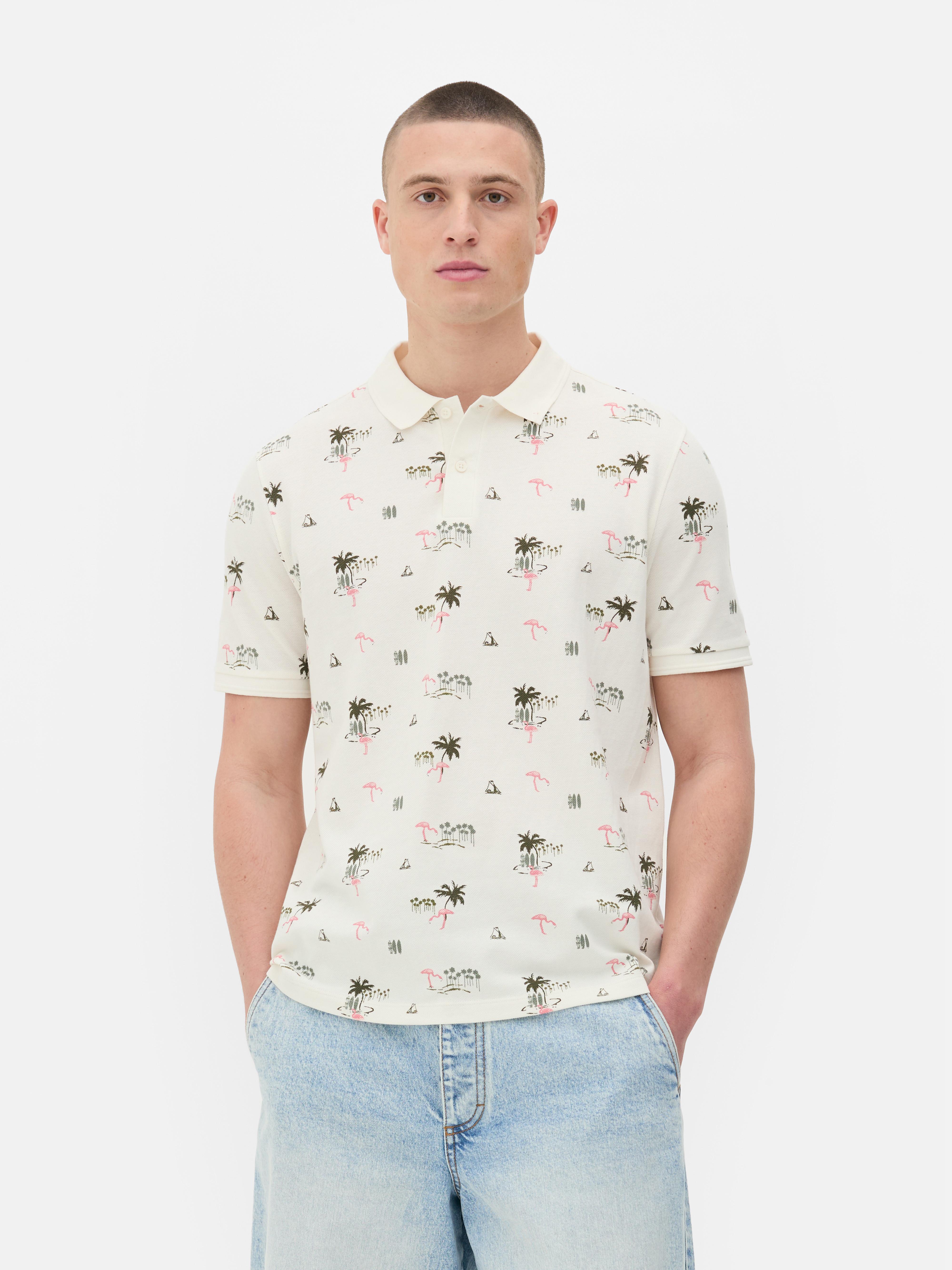 Polo imprimé